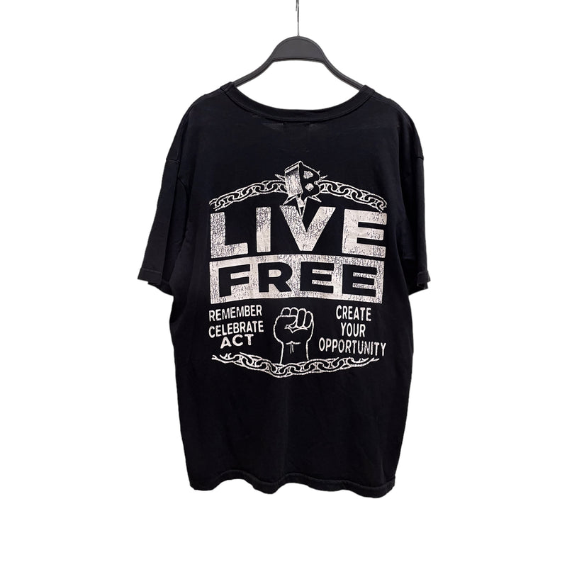 BARRIERS/T-Shirt/L/Cotton/BLK/LET US PULL TOGETHER – 2nd STREET USA