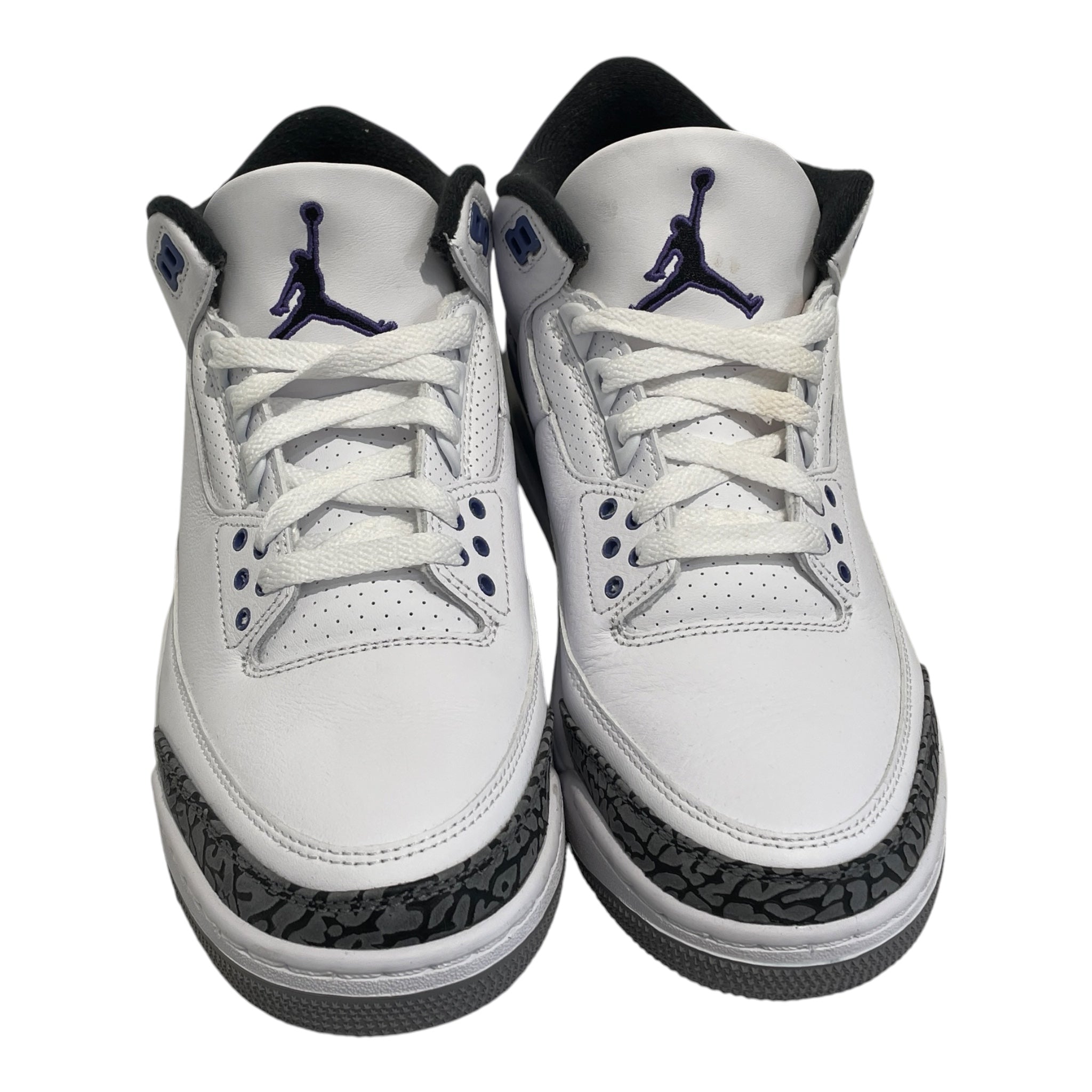 NIKE/AIR JORDAN 3 RETRO/Hi-Sneakers/US 9.5/Leather/WHT/CT8532-105 view 3