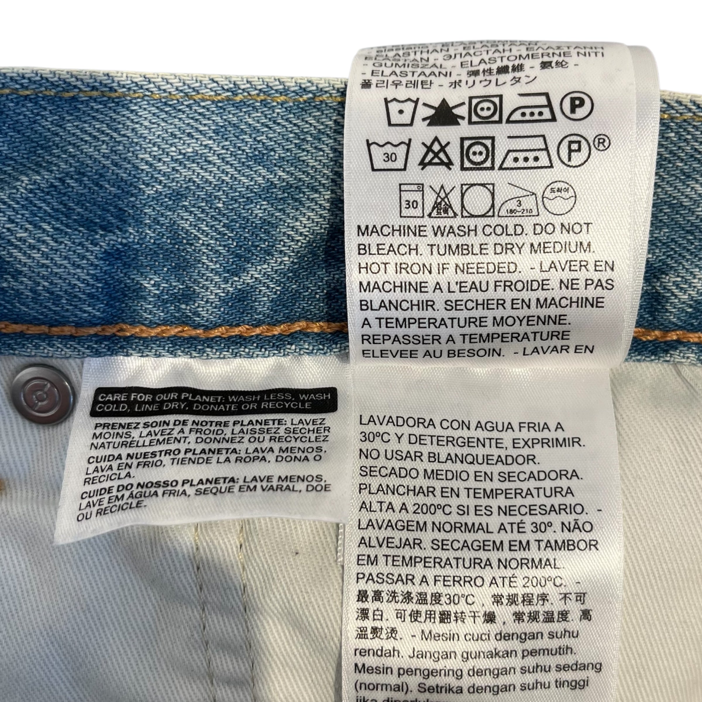 Levi's/Pants/36/Denim/BLU/pikachu jeans view 4