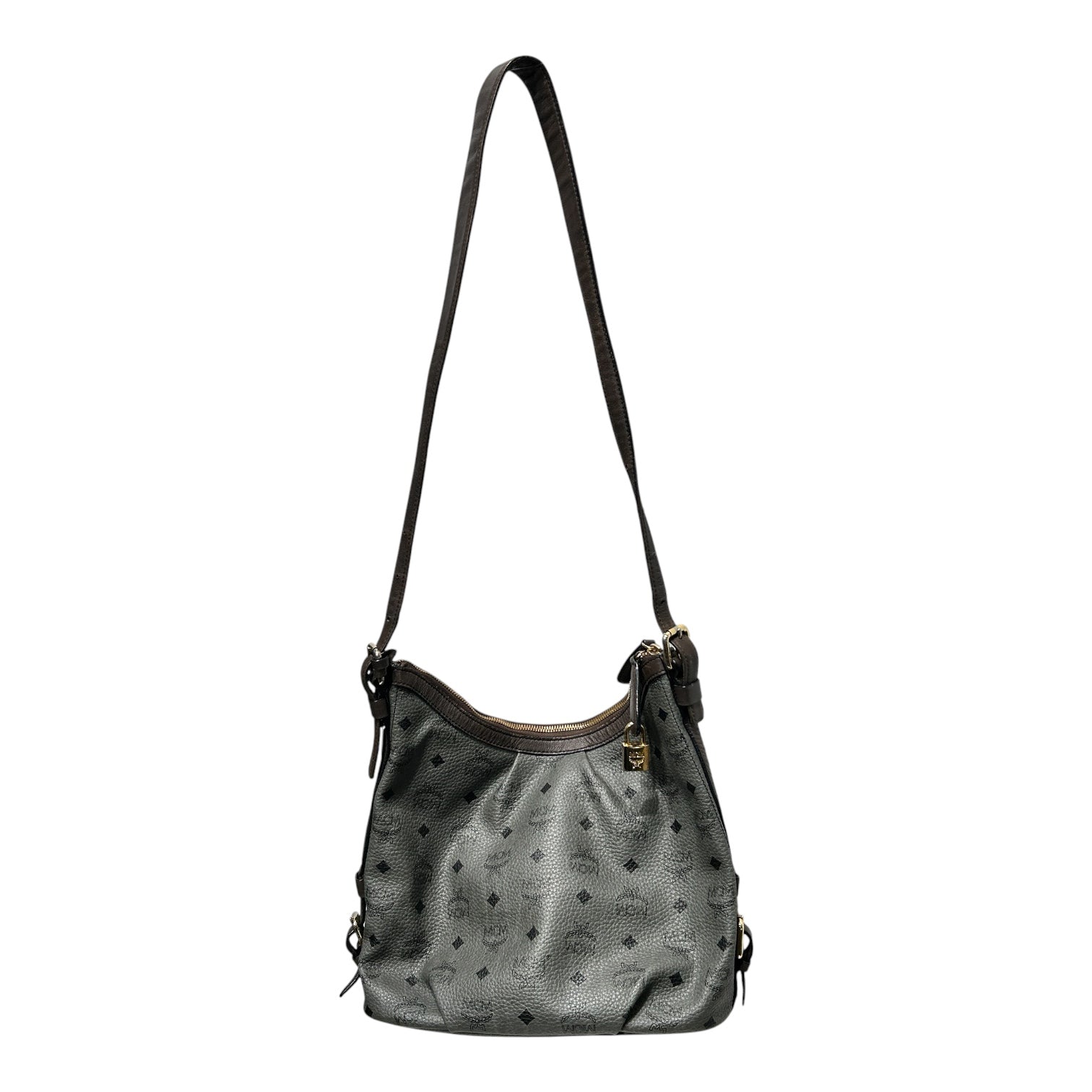 MCM/Bag/Leather/GRY/ view 1