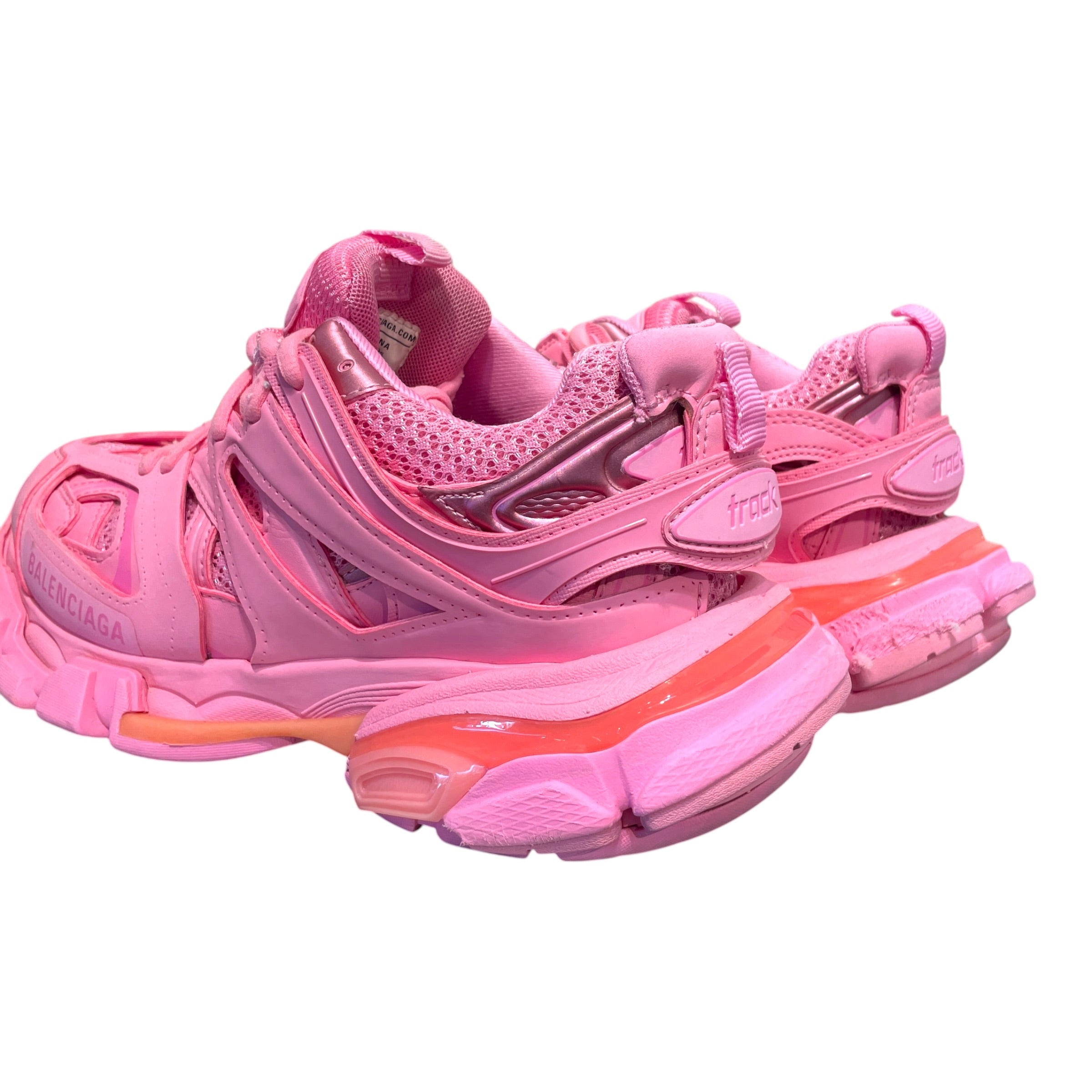 BALENCIAGA/Low-Sneakers/EU 36/Leather/PNK/Track Runner view 3