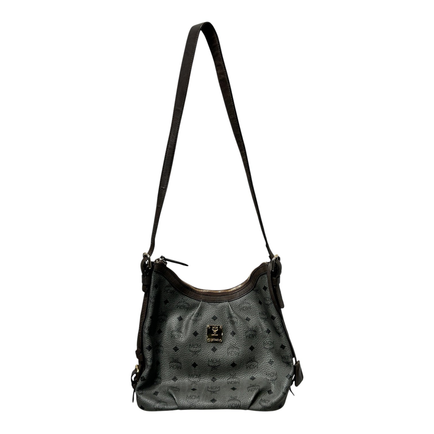 MCM/Bag/Leather/GRY/ view 2
