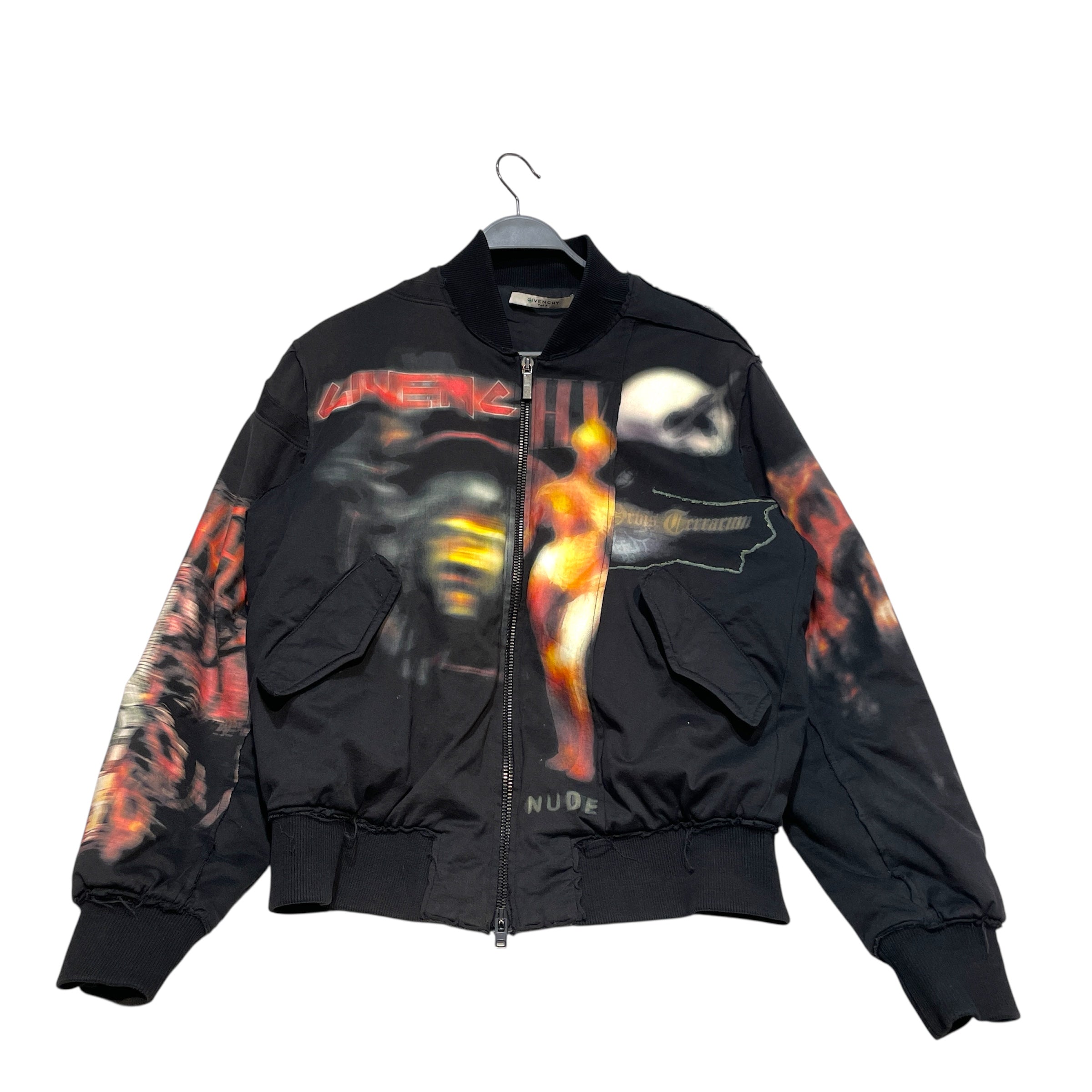 GIVENCHY/Jacket/S/Cotton/BLK/Graphic/FW 2016 HEAVY METAL view 1
