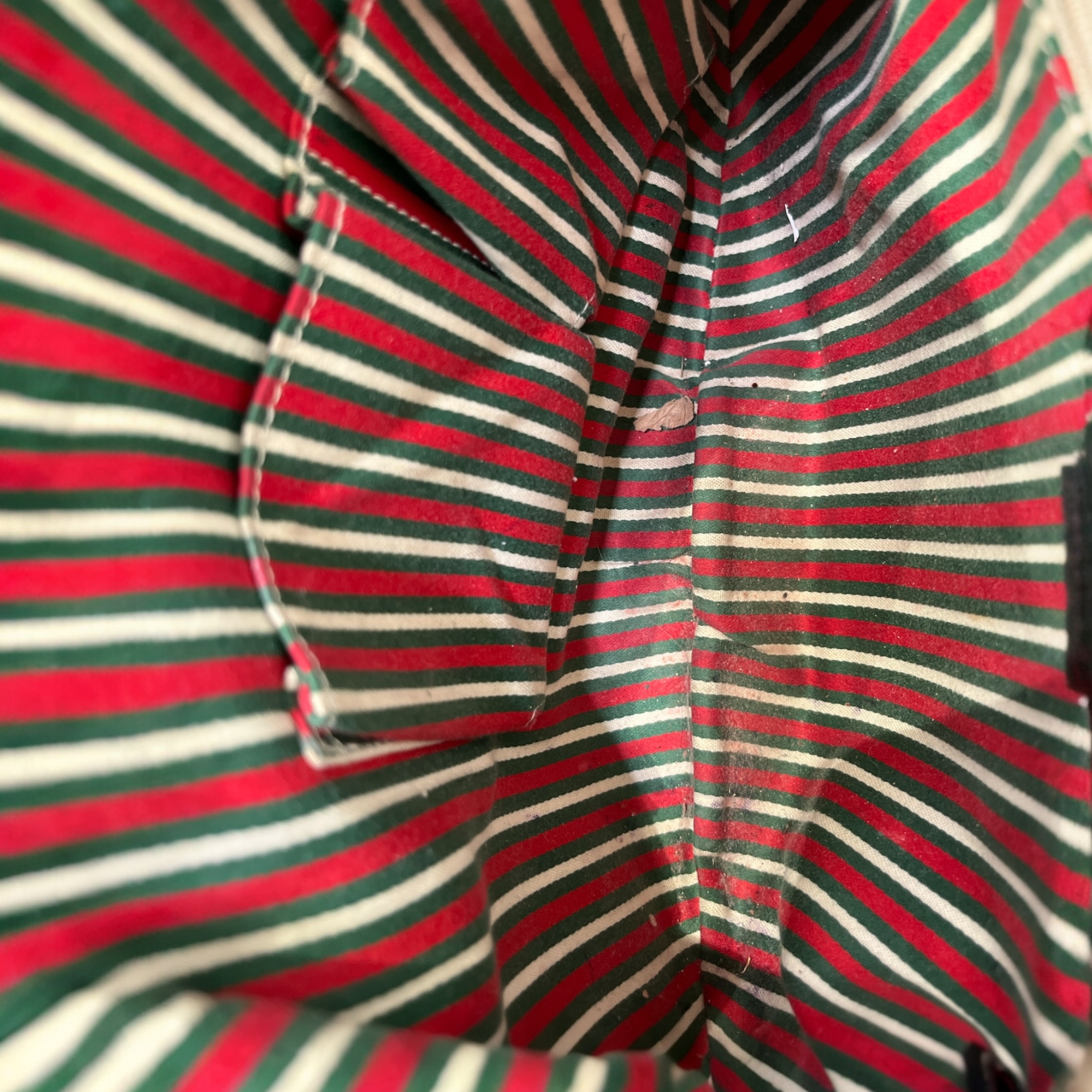 GUCCI/Cross Body Bag/Leather/BLK/HOBO RED WHITE GREEN INT. view 4