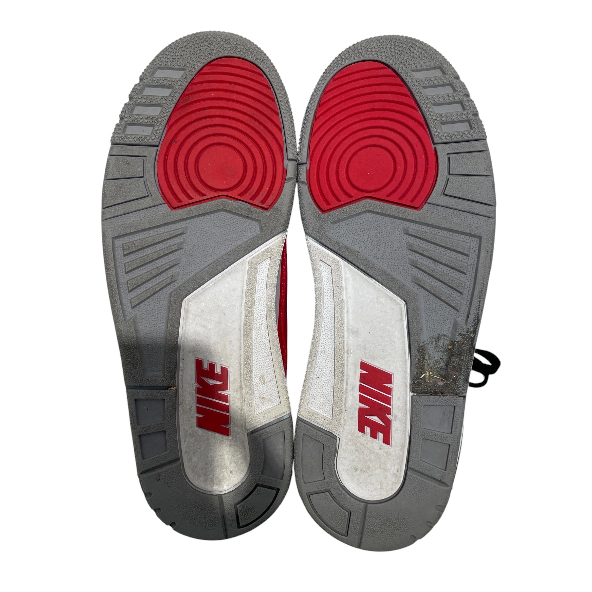 NIKE/Hi-Sneakers/US 9.5/Leather/RED/Air Jordan 3 'Fire Red' view 5