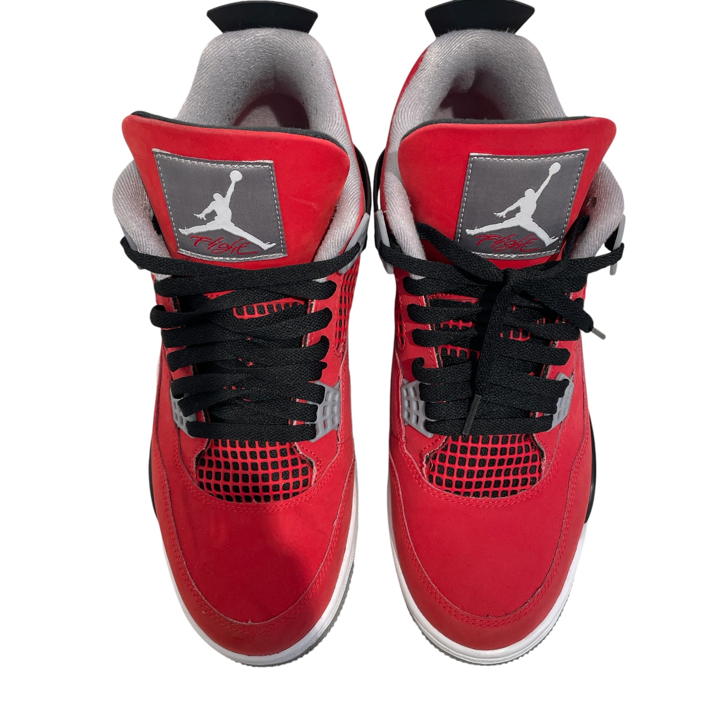 NIKE/AIR JORDAN 4 RETRO/Hi-Sneakers/US 11/Leather/RED/FQ8138-600 view 3