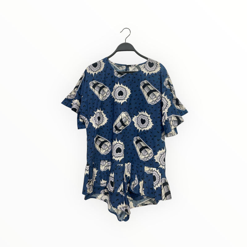 alice McCALL/Dress/OS/All Over Print/Cotton/NVY/HEARTS DYNAMITE