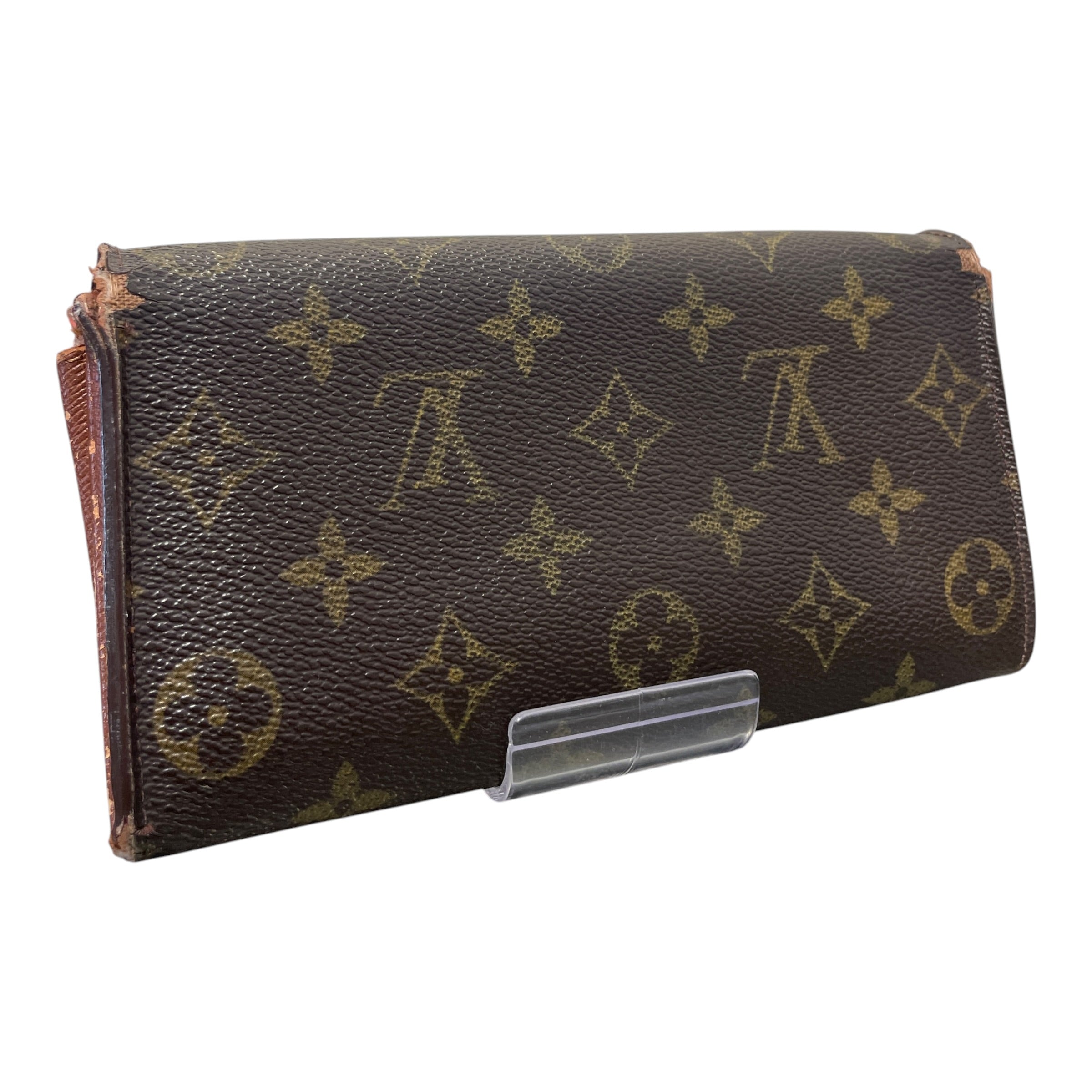 LOUIS VUITTON/Long Wallet/Monogram/Leather/BRW/M's/Sarah view 2