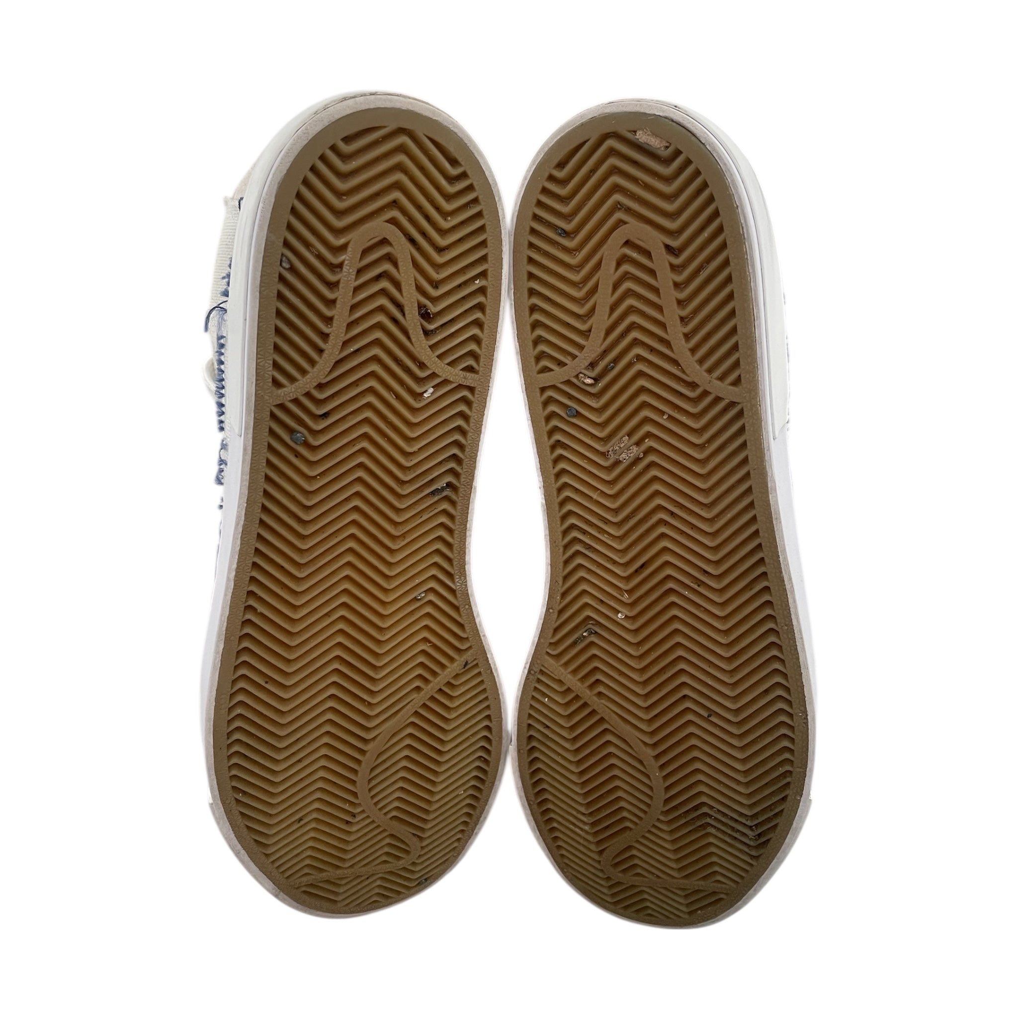 NIKE/Low-Sneakers/US 8/Cotton/WHT/sb view 4