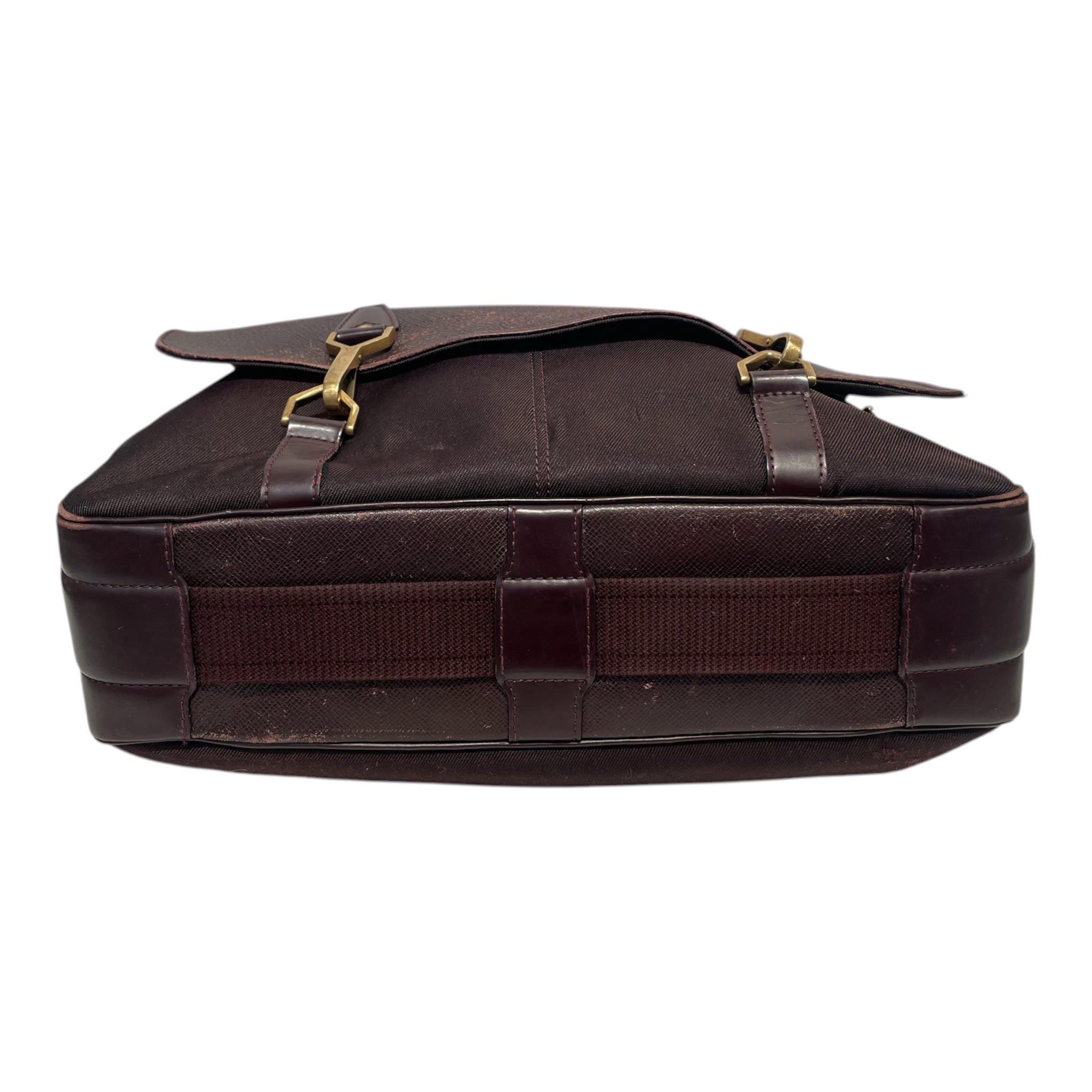 LOUIS VUITTON/Cross Body Bag/Leather/BRD/Louis Vuitton Delsu Taiga view 3