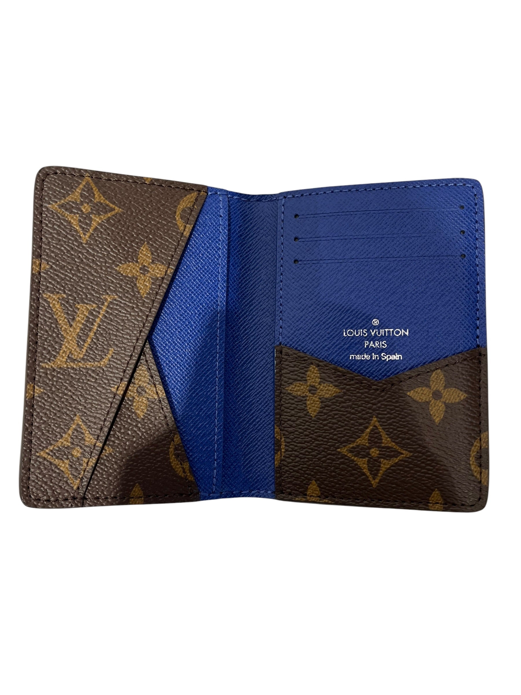 LOUIS VUITTON/Bifold Wallet/Monogram/Leather/BRW/ view 3