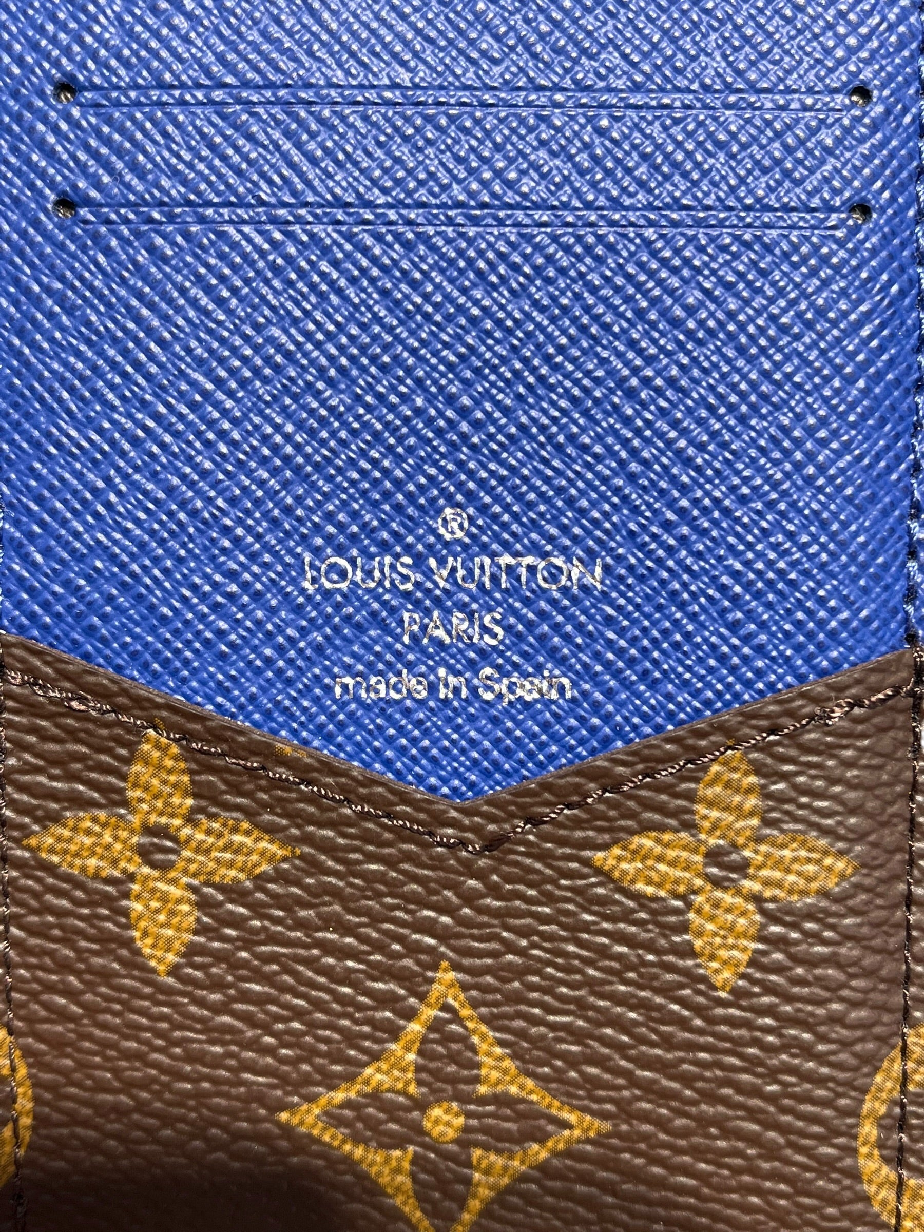 LOUIS VUITTON/Bifold Wallet/Monogram/Leather/BRW/ view 4
