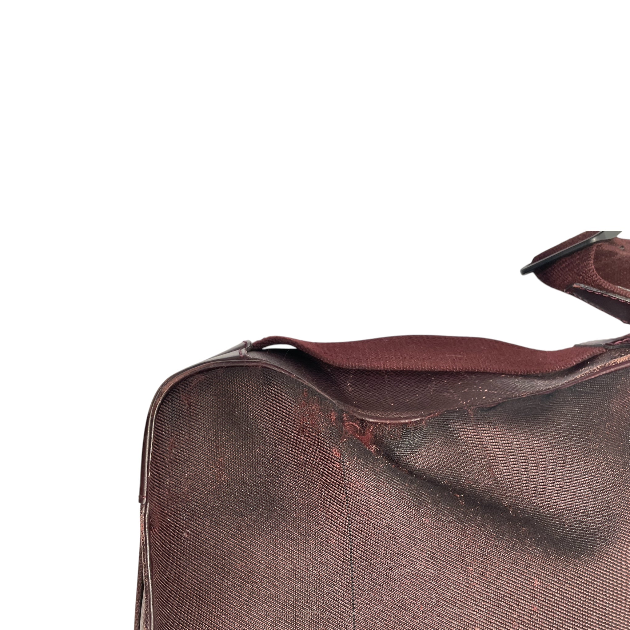 LOUIS VUITTON/Cross Body Bag/Leather/BRD/Louis Vuitton Delsu Taiga view 7