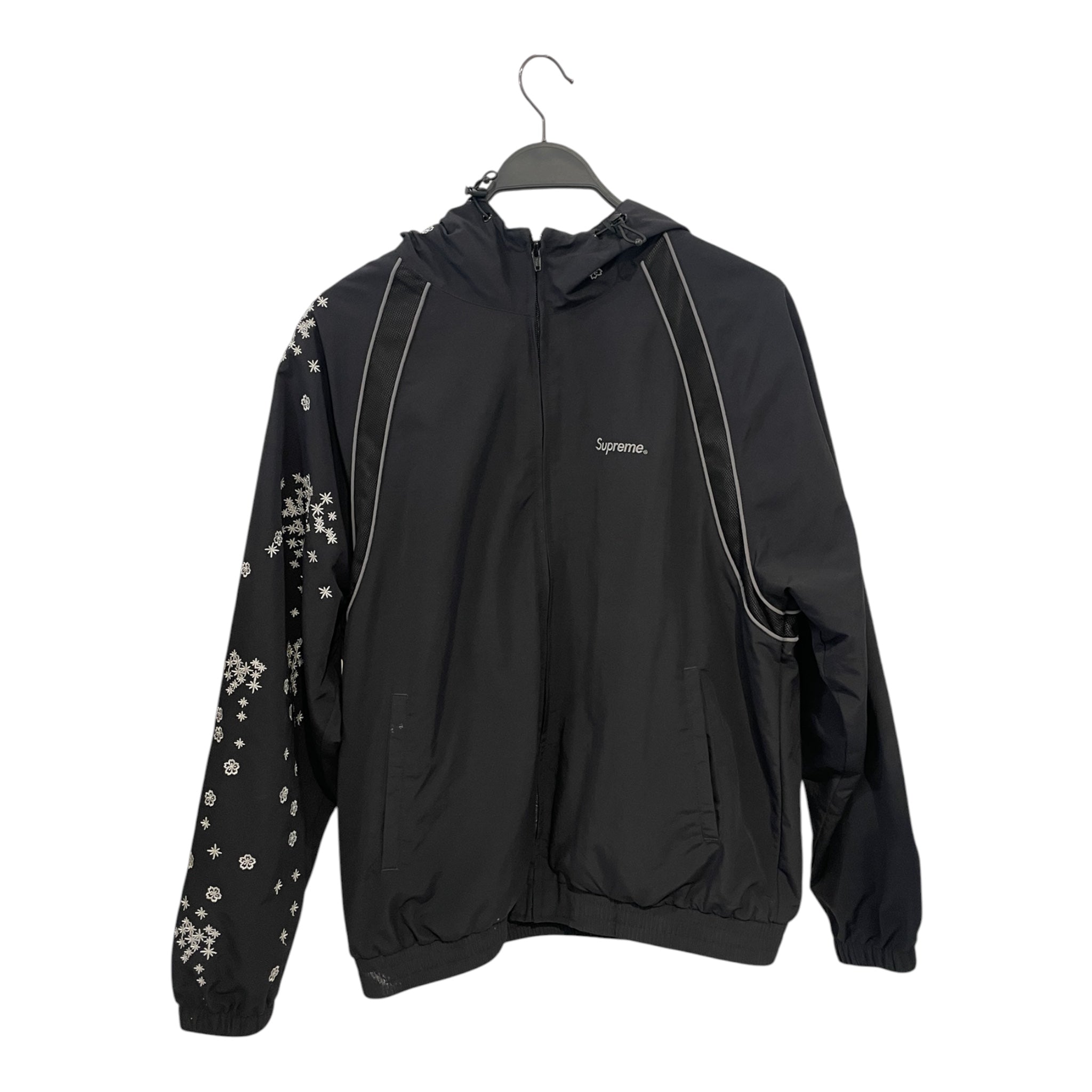 Supreme/Windbreaker/M/Nylon/BLK/Graphic/supreme aoi glow in the dark view 1