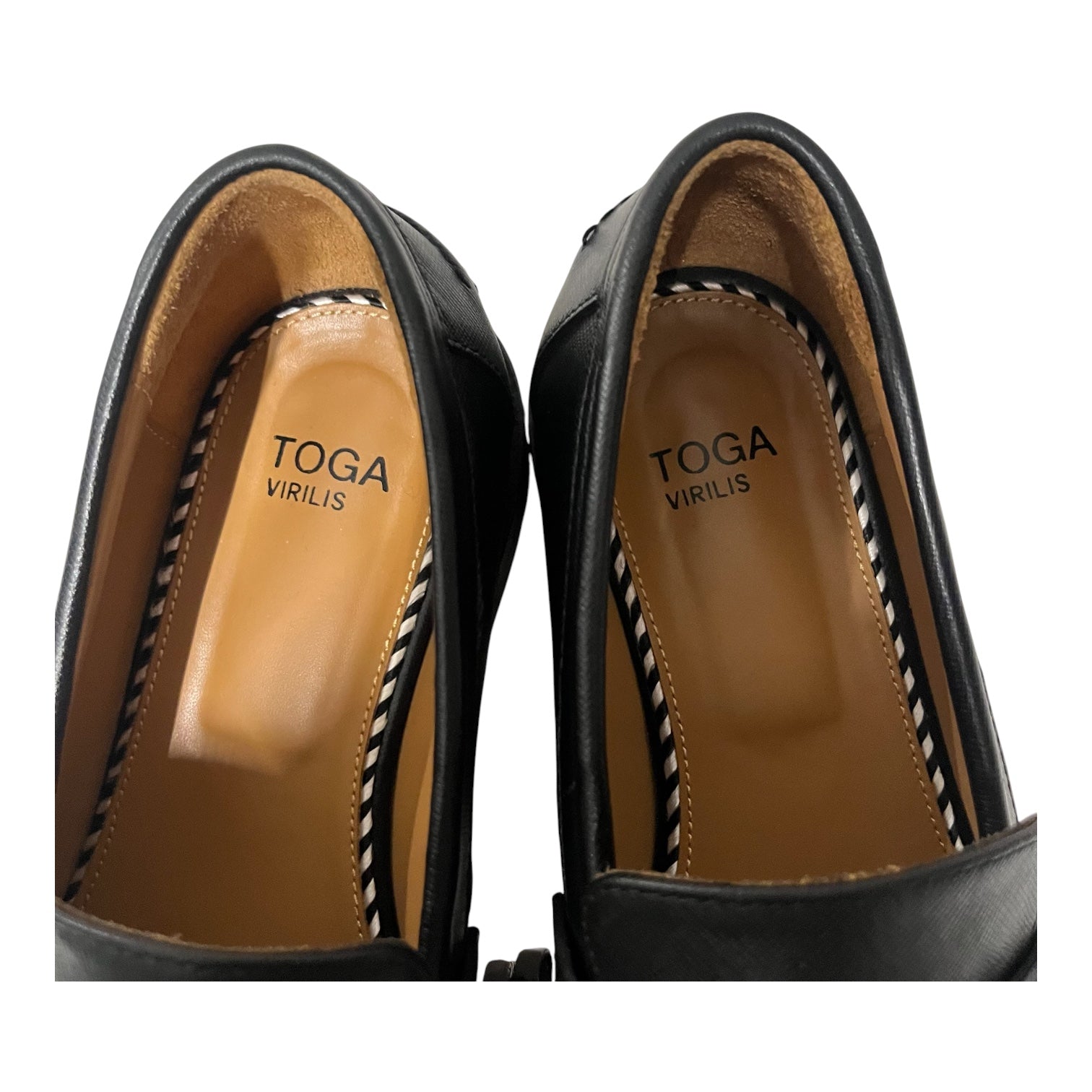 TOGA/Loafers/EU 41/Leather/BLK/embelisshed view 4