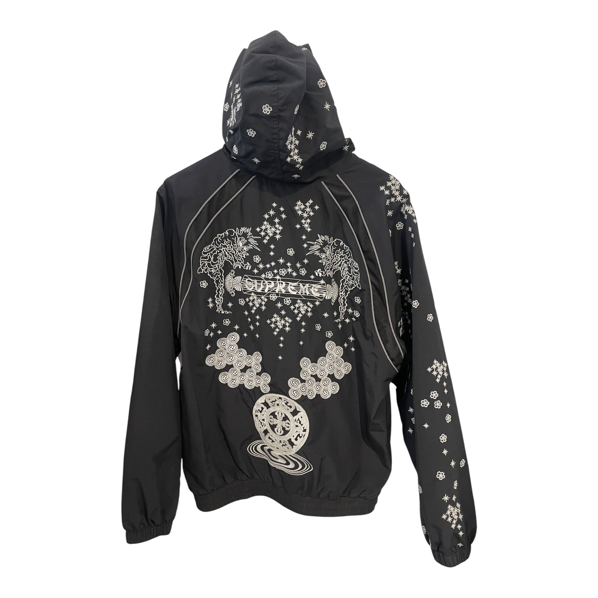 Supreme/Windbreaker/M/Nylon/BLK/Graphic/supreme aoi glow in the dark view 2