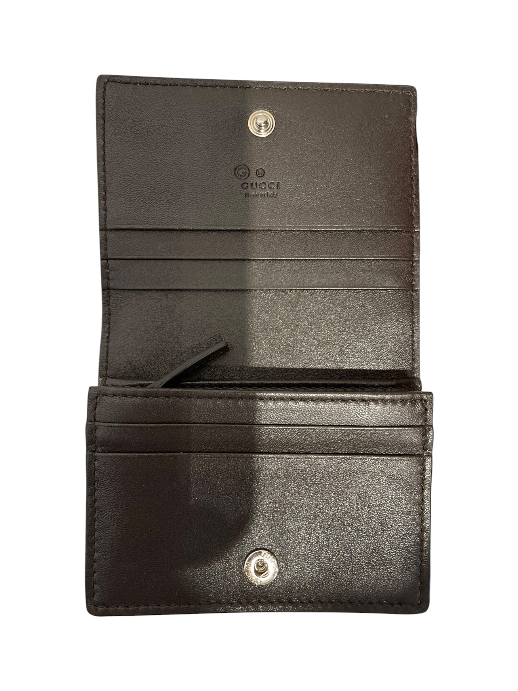 GUCCI/Wallet/Leather/BLK/ view 3