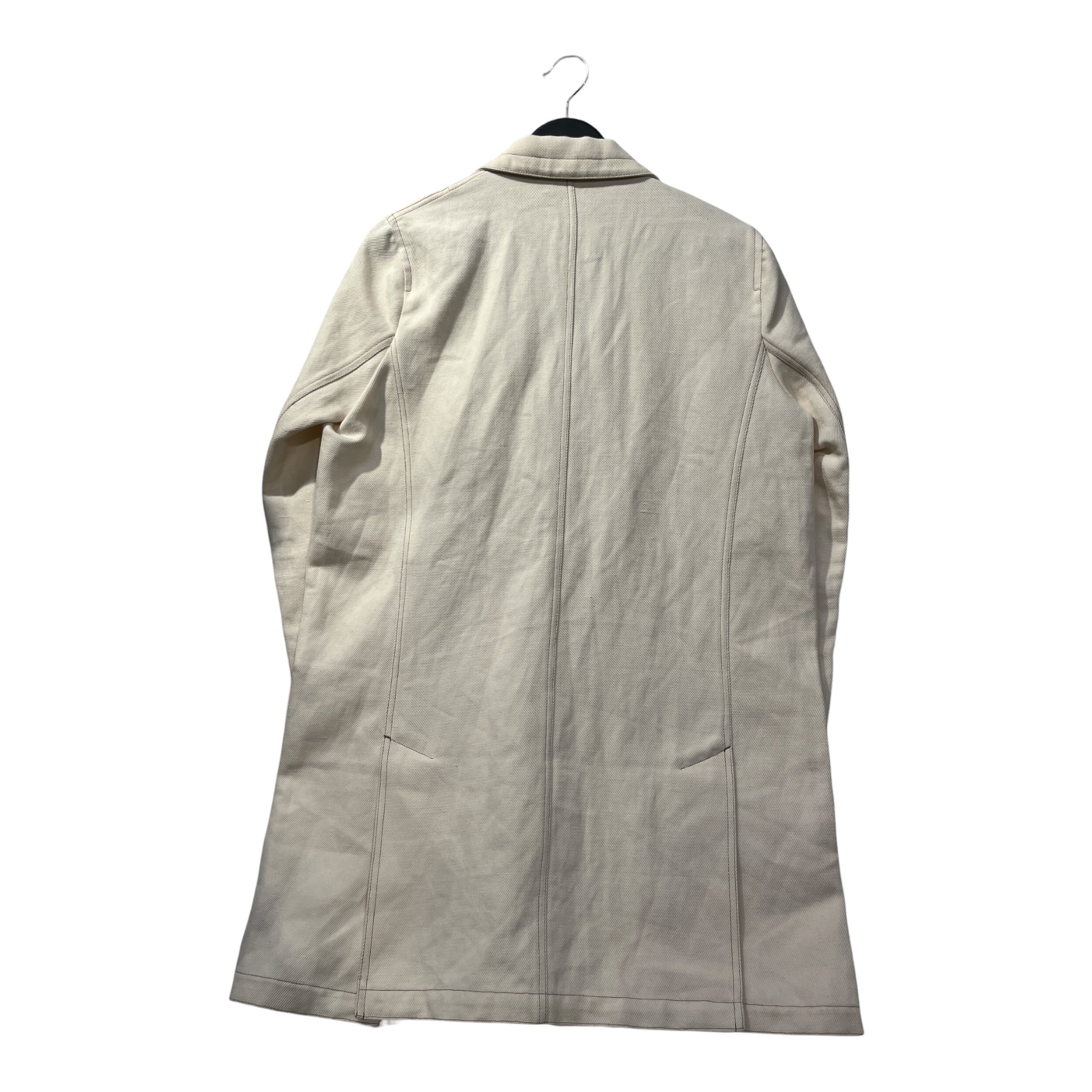 MAX MARA/Tailored Jkt/12/Cotton/CRM/SFILATA view 2