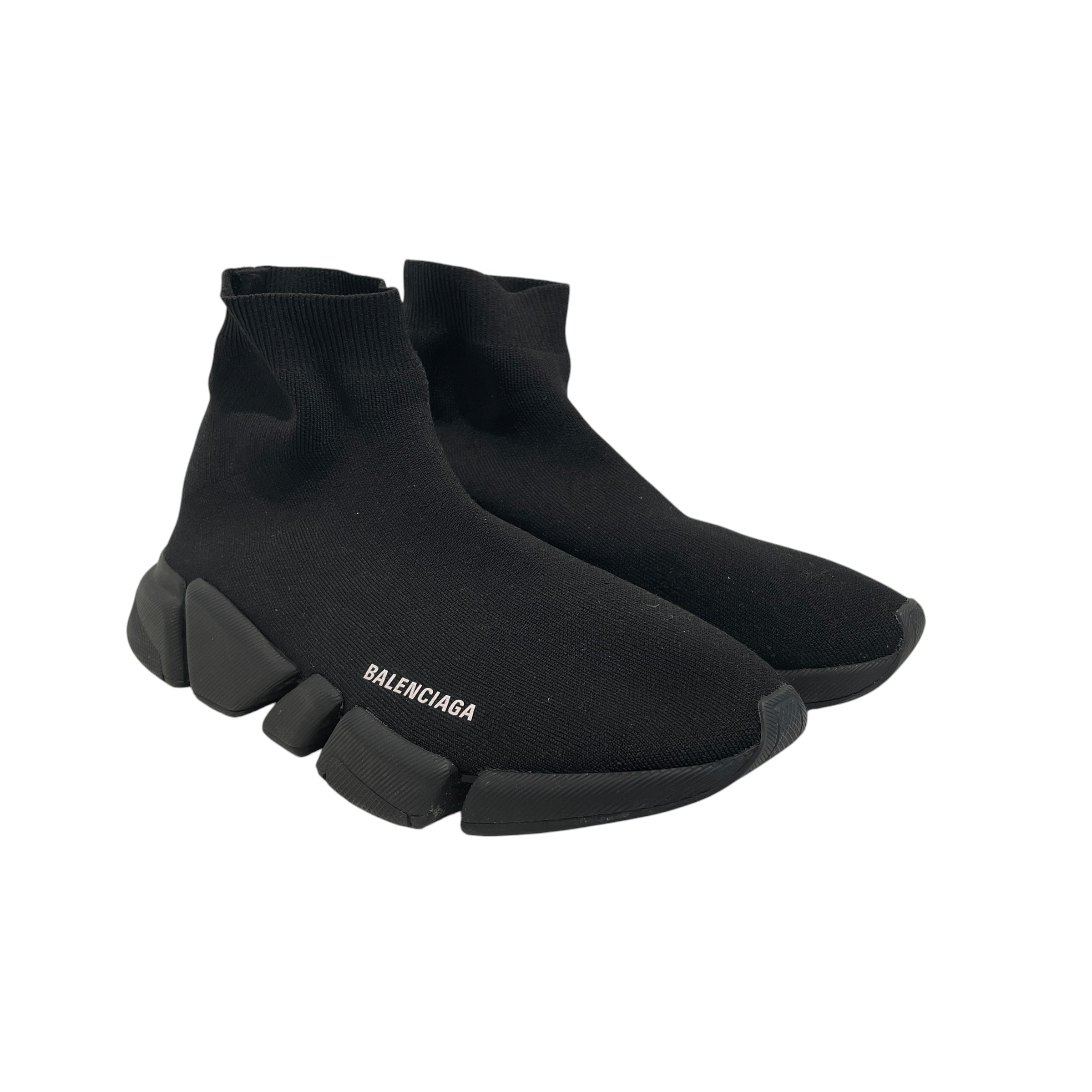 BALENCIAGA/Hi-Sneakers/US 9/BLK/SPEED view 1
