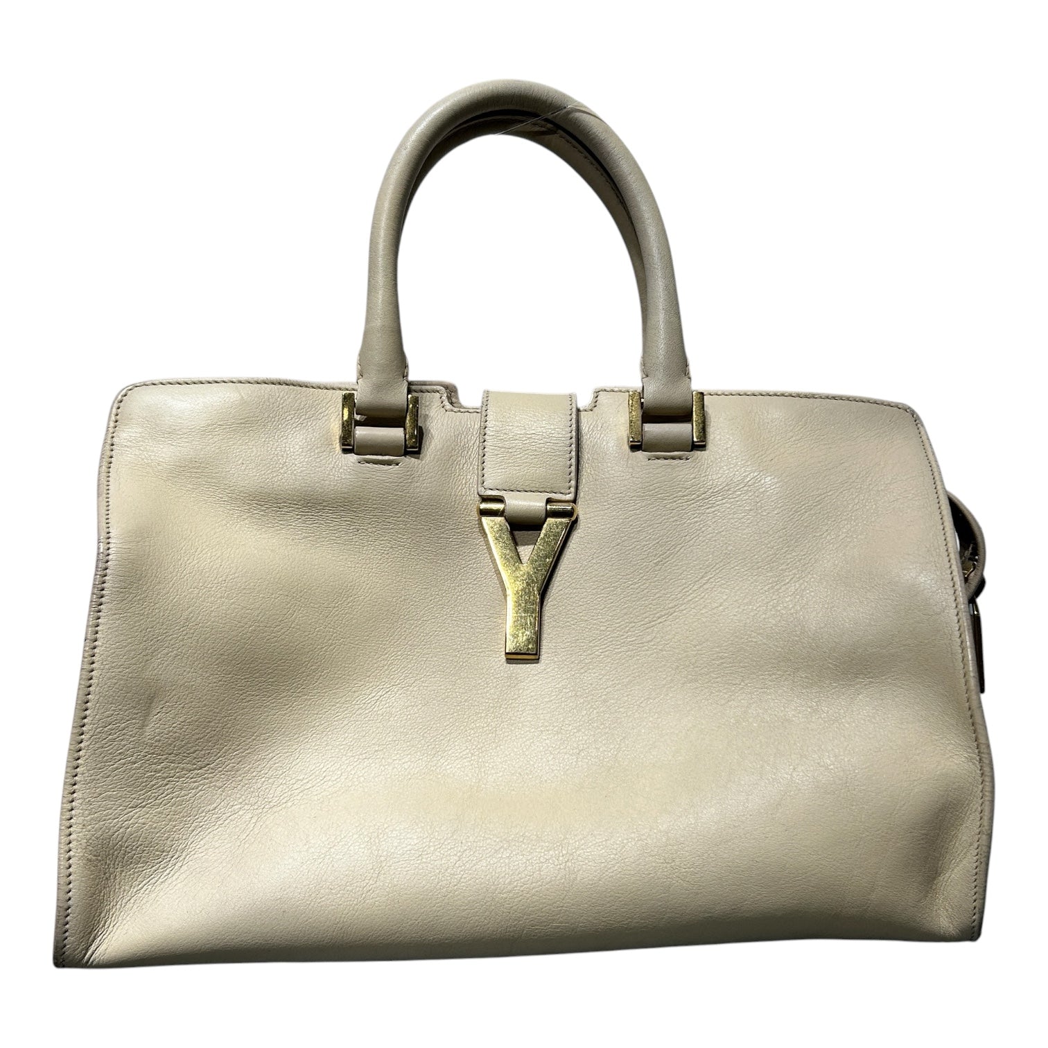 SAINT LAURENT/Hand Bag/Leather/BEG/ view 1
