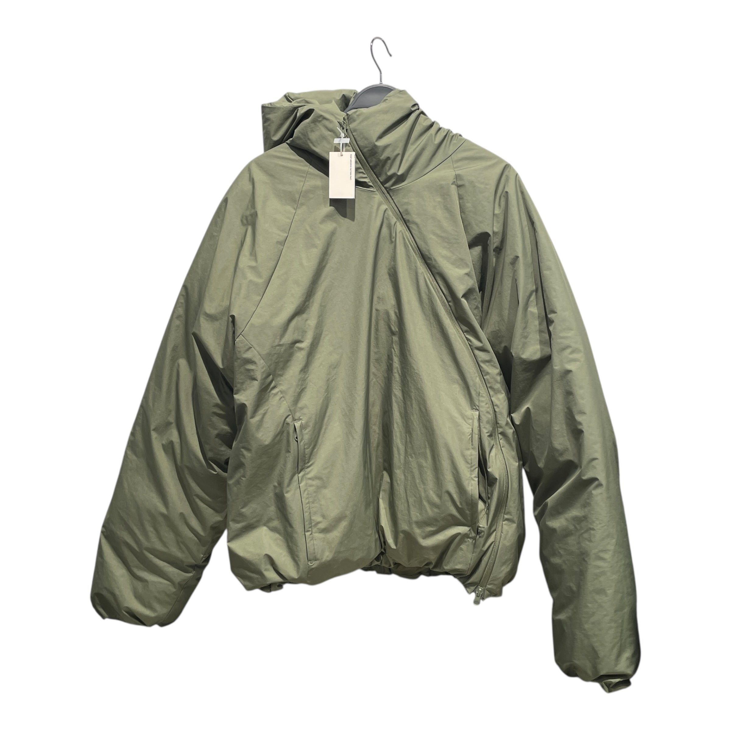 POST ARCHIVE FACTION/Puffer Jkt/XL/Nylon/GRN/5.0 DOWN ASYMMETRICAL ZIPPER view 1