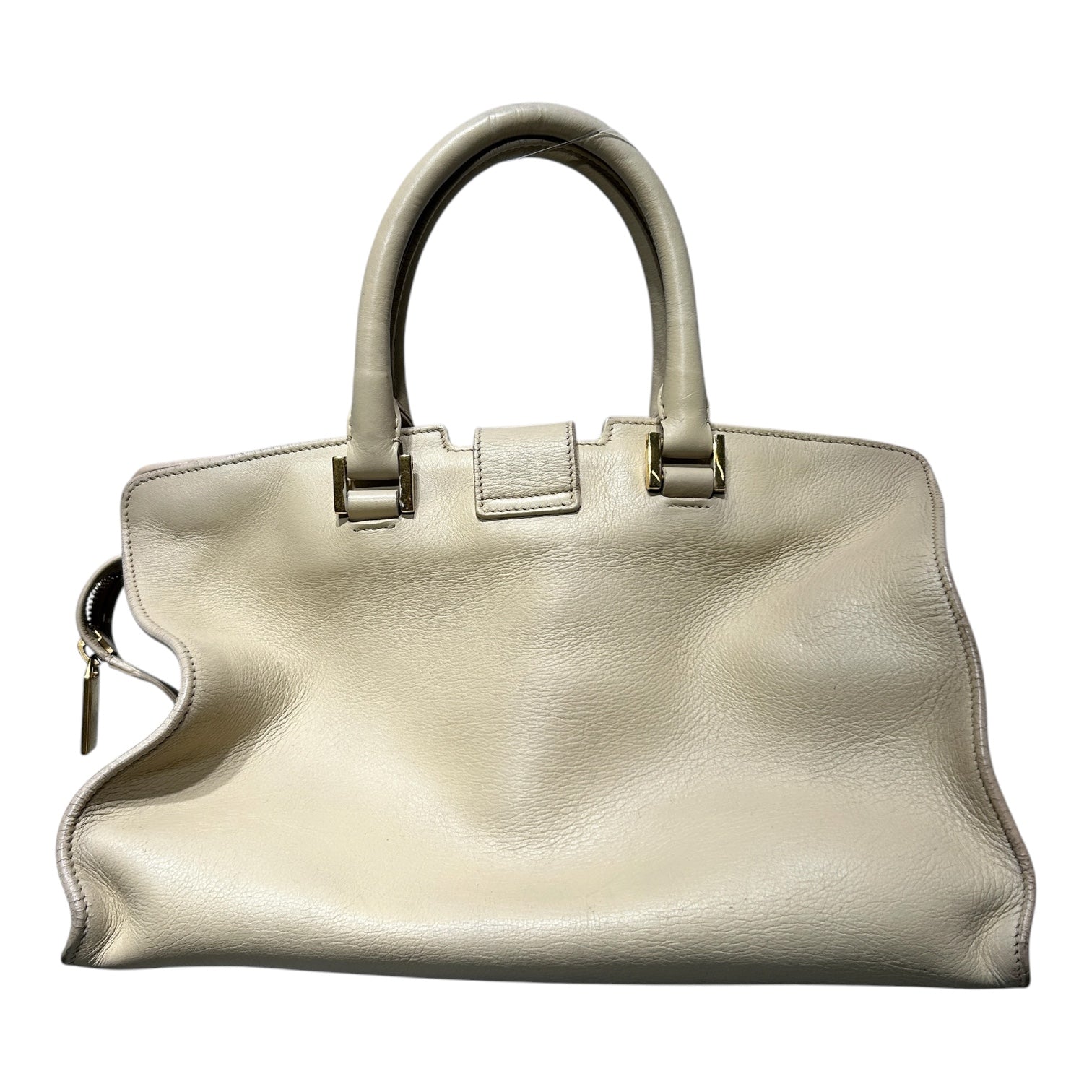 SAINT LAURENT/Hand Bag/Leather/BEG/ view 2