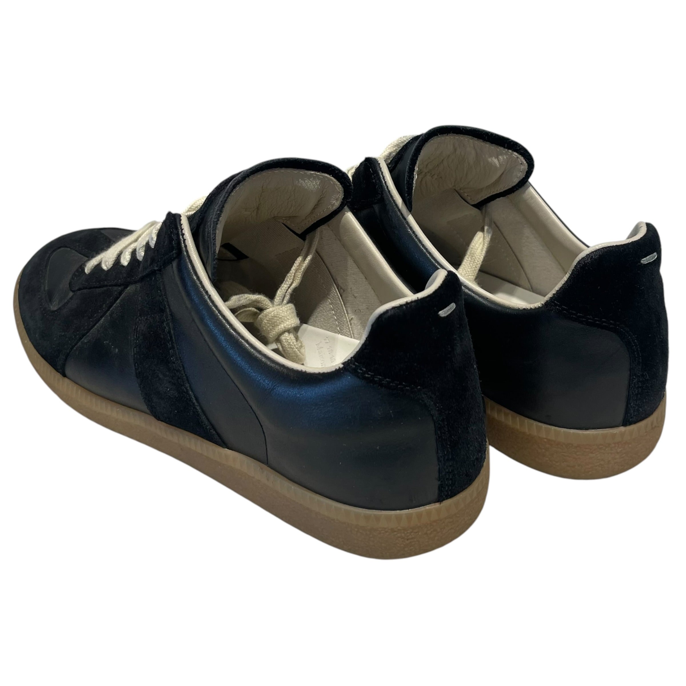 Maison Margiela/Low-Sneakers/EU 42/Leather/BLK/REPLICA Sneakers view 2
