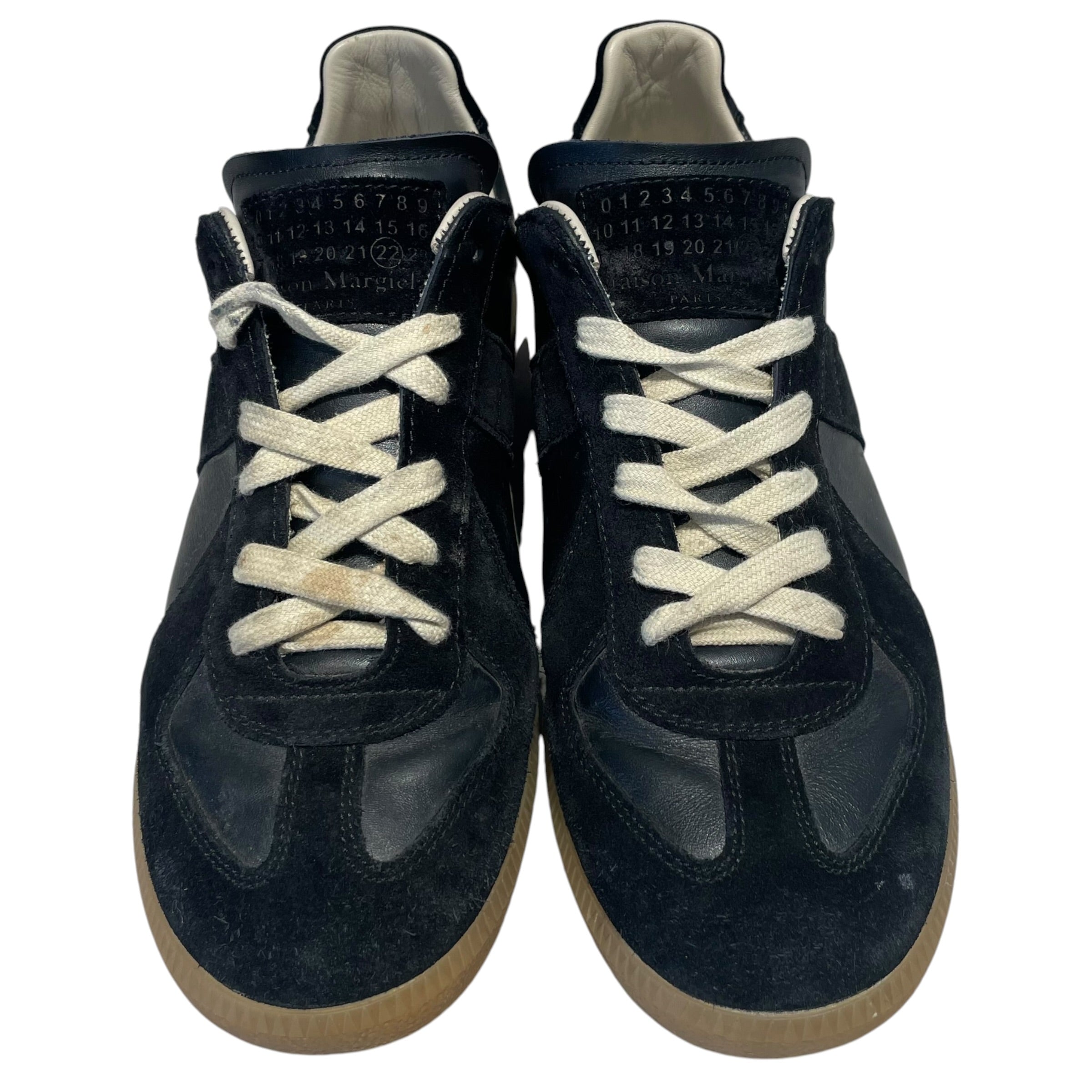 Maison Margiela/Low-Sneakers/EU 42/Leather/BLK/REPLICA Sneakers view 4