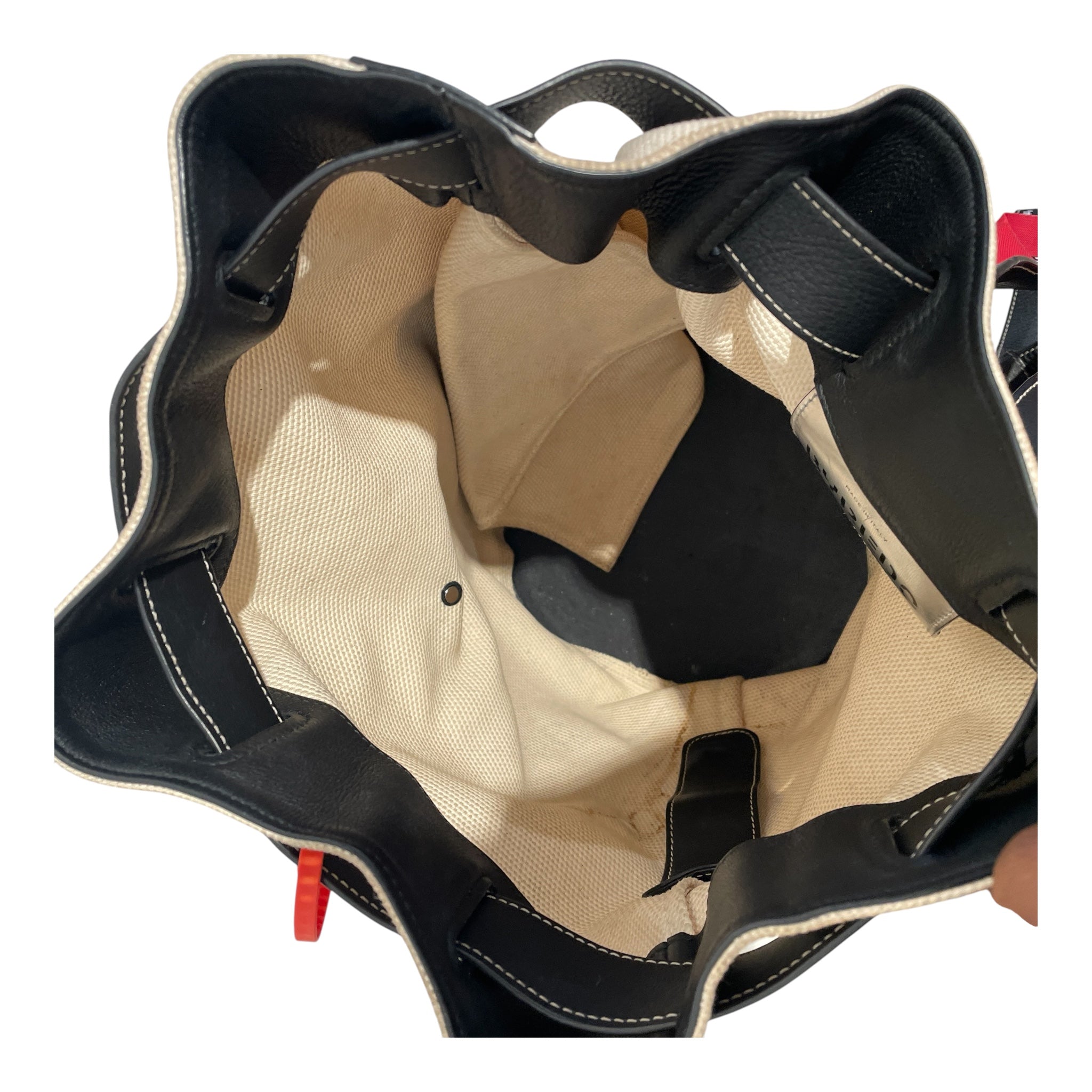 OFF-WHITE/Backpack/Cotton/WHT/X BYREDO ELEVATOR MUSIC view 3