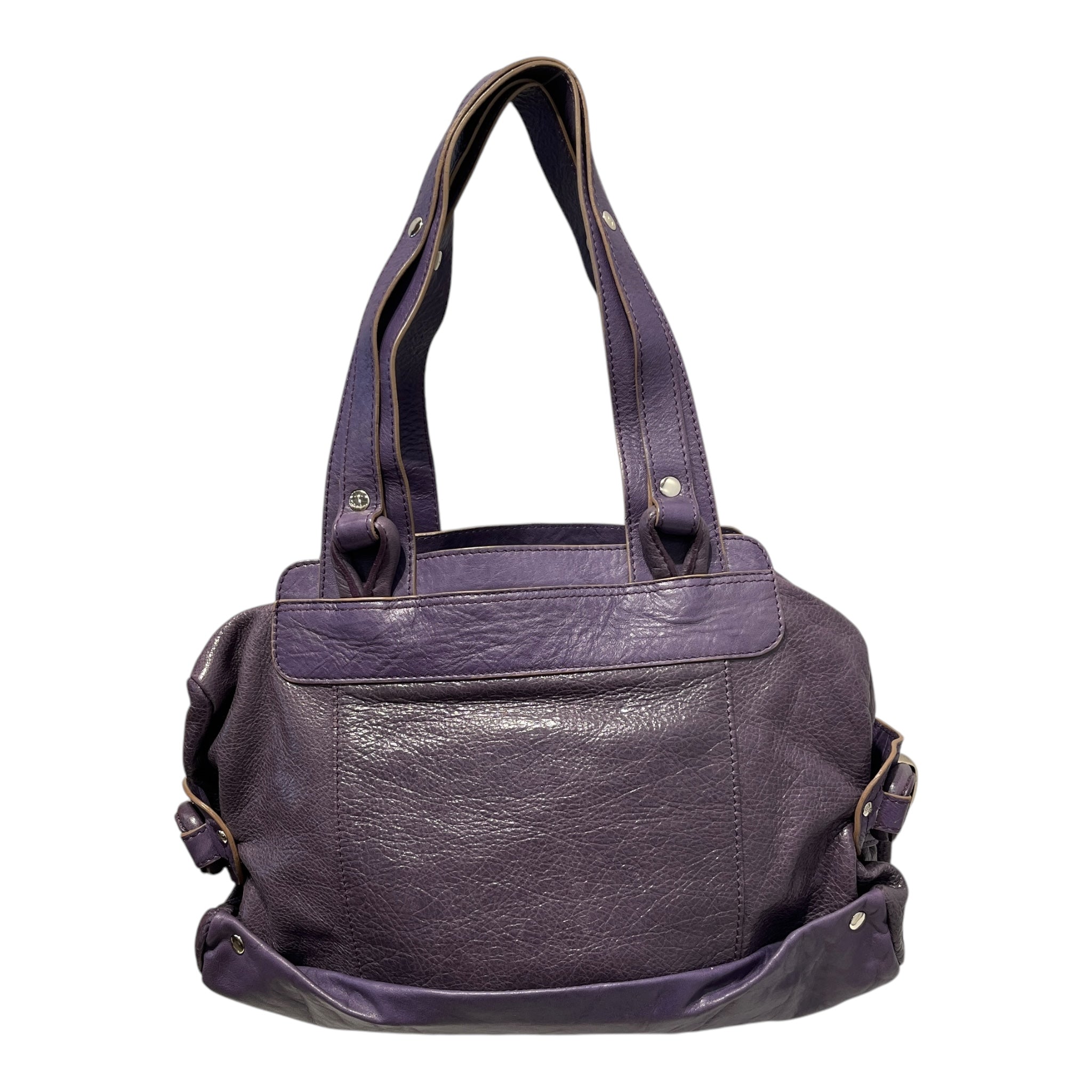 SEE BY CHLOE/Hand Bag/PPL/silver hardware little pouch view 2
