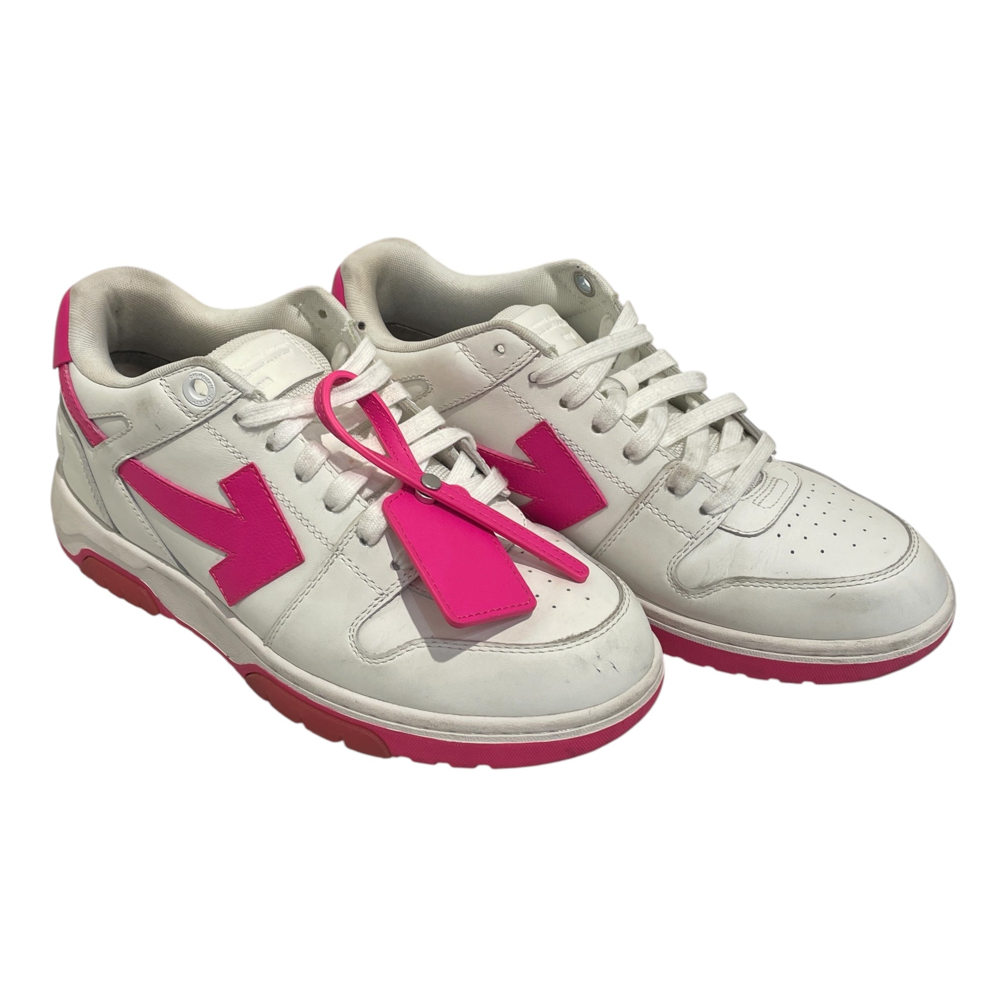 OFF-WHITE/Low-Sneakers/US 8/Leather/WHT/ view 1
