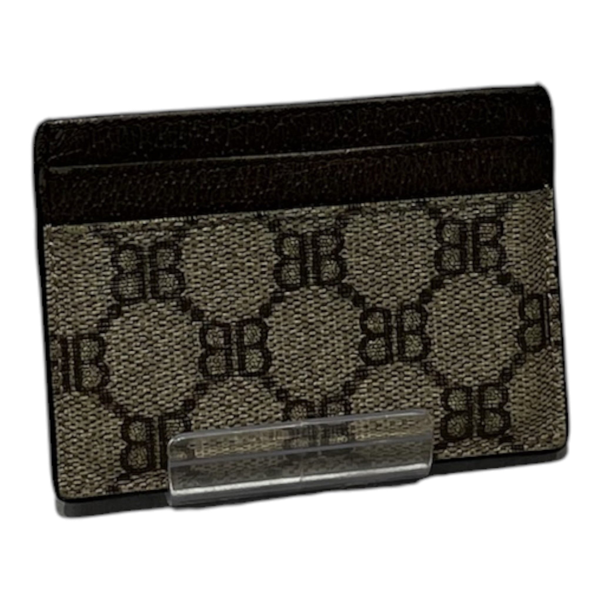 BALENCIAGA/GUCCI/Wallet/Monogram/Leather/BRW/HACKER CARD HOLDER view 2