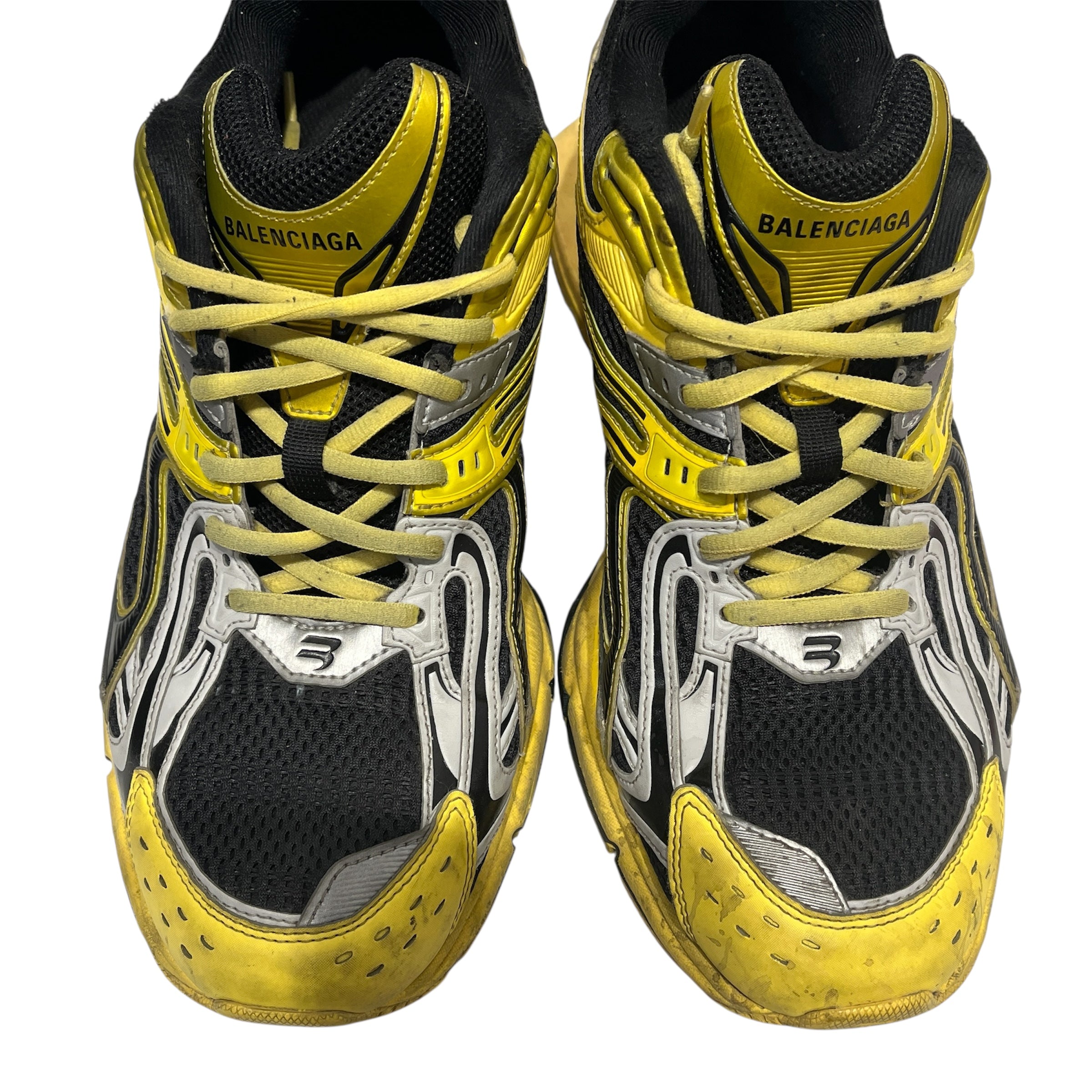 BALENCIAGA/Low-Sneakers/US 9/Graphic/YEL/x-pander yellow view 5