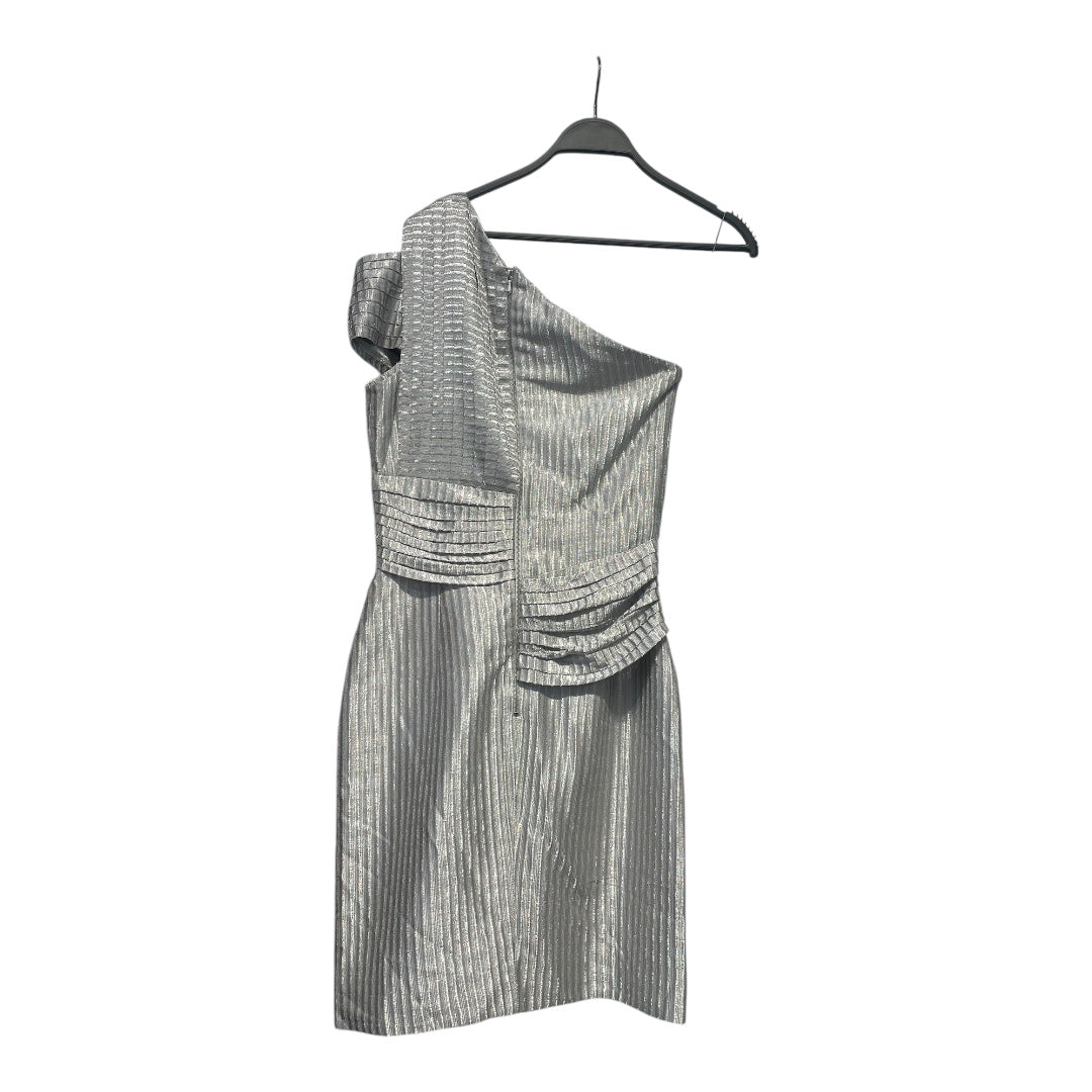 DION LEE/SL Dress/4/Acrylic/SLV/ONE SHOULDER view 2