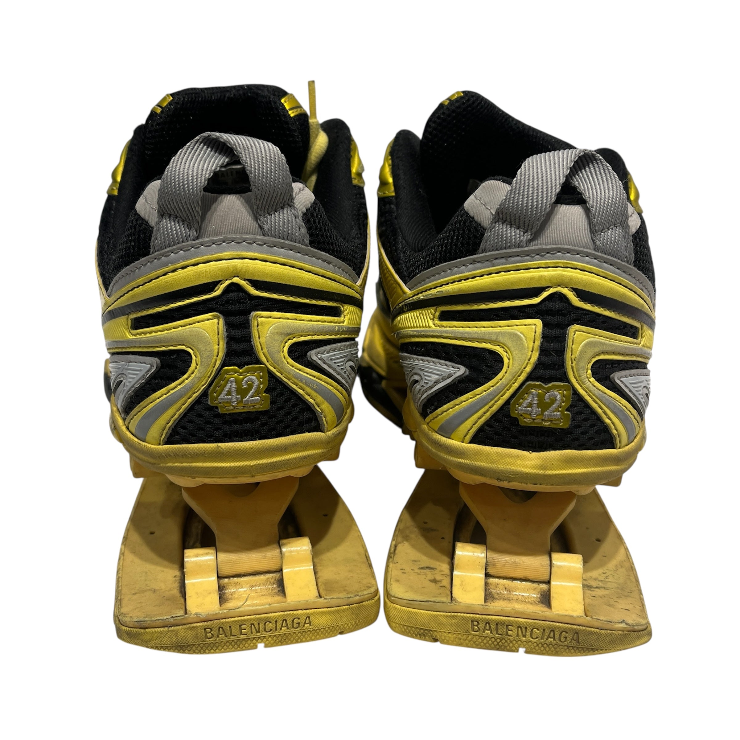 BALENCIAGA/Low-Sneakers/US 9/Graphic/YEL/x-pander yellow view 4