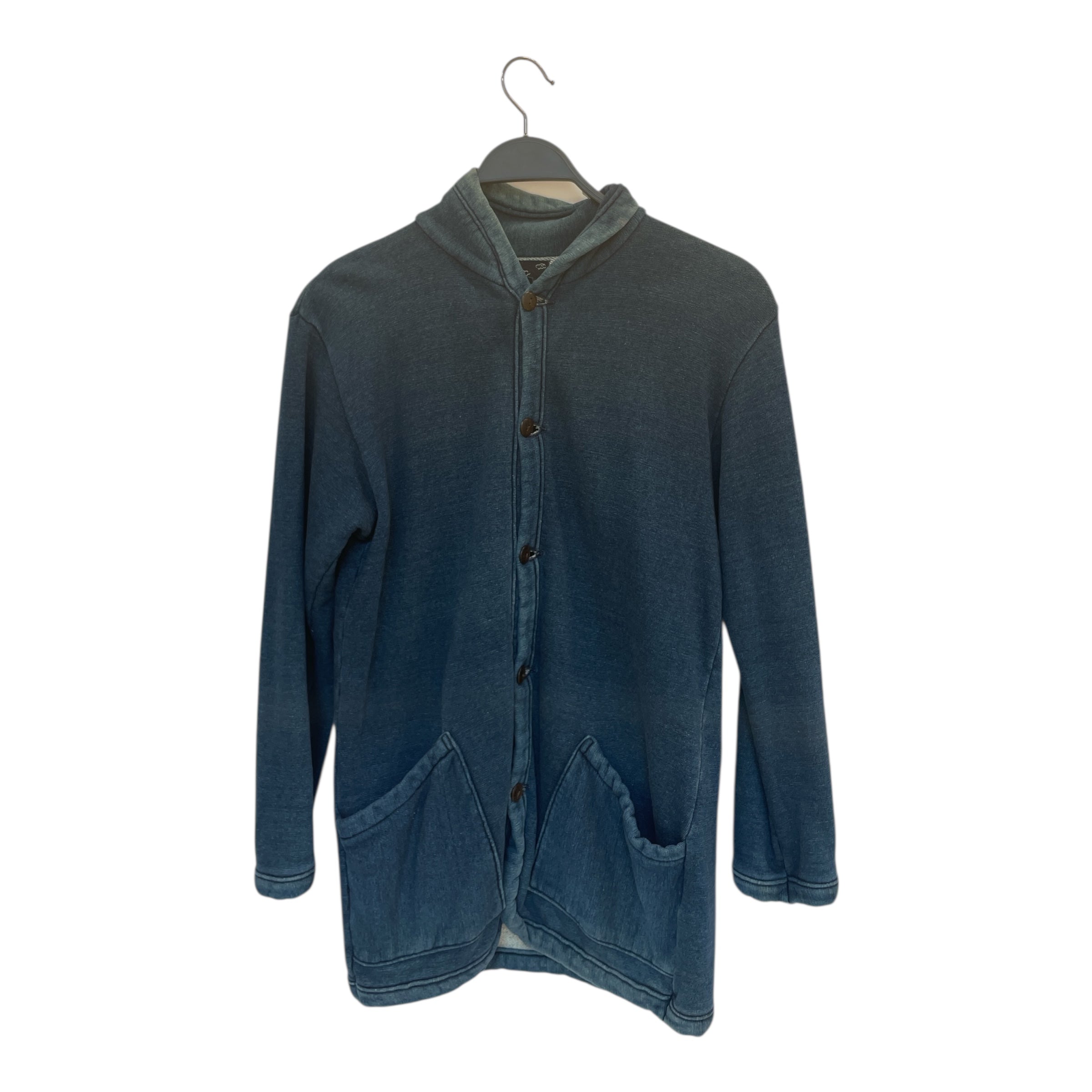 45rpm/Heavy Cardigan/M/Cotton/NVY/Oversize/45RPM DENIM CARDIGAN view 1