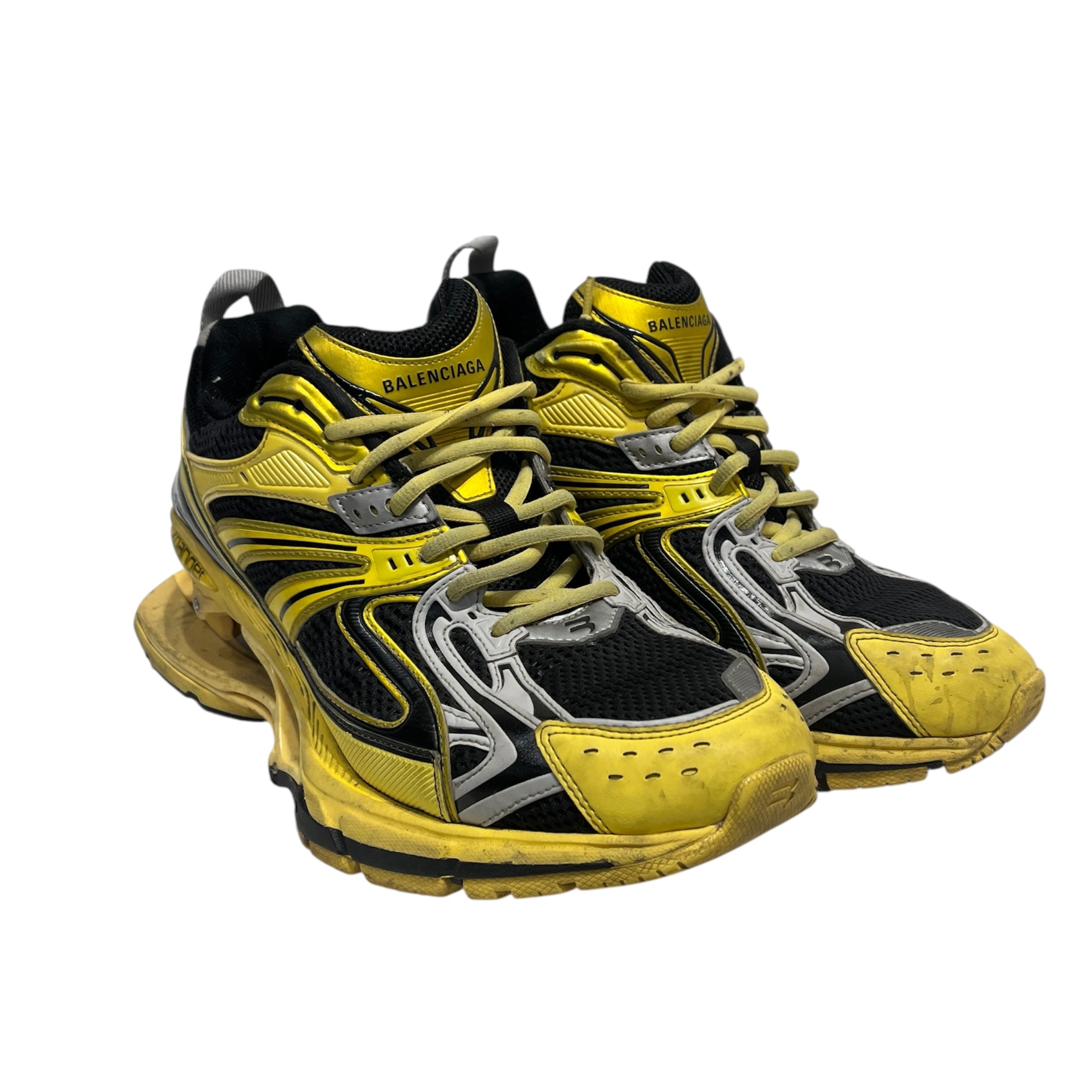BALENCIAGA/Low-Sneakers/US 9/Graphic/YEL/x-pander yellow view 1