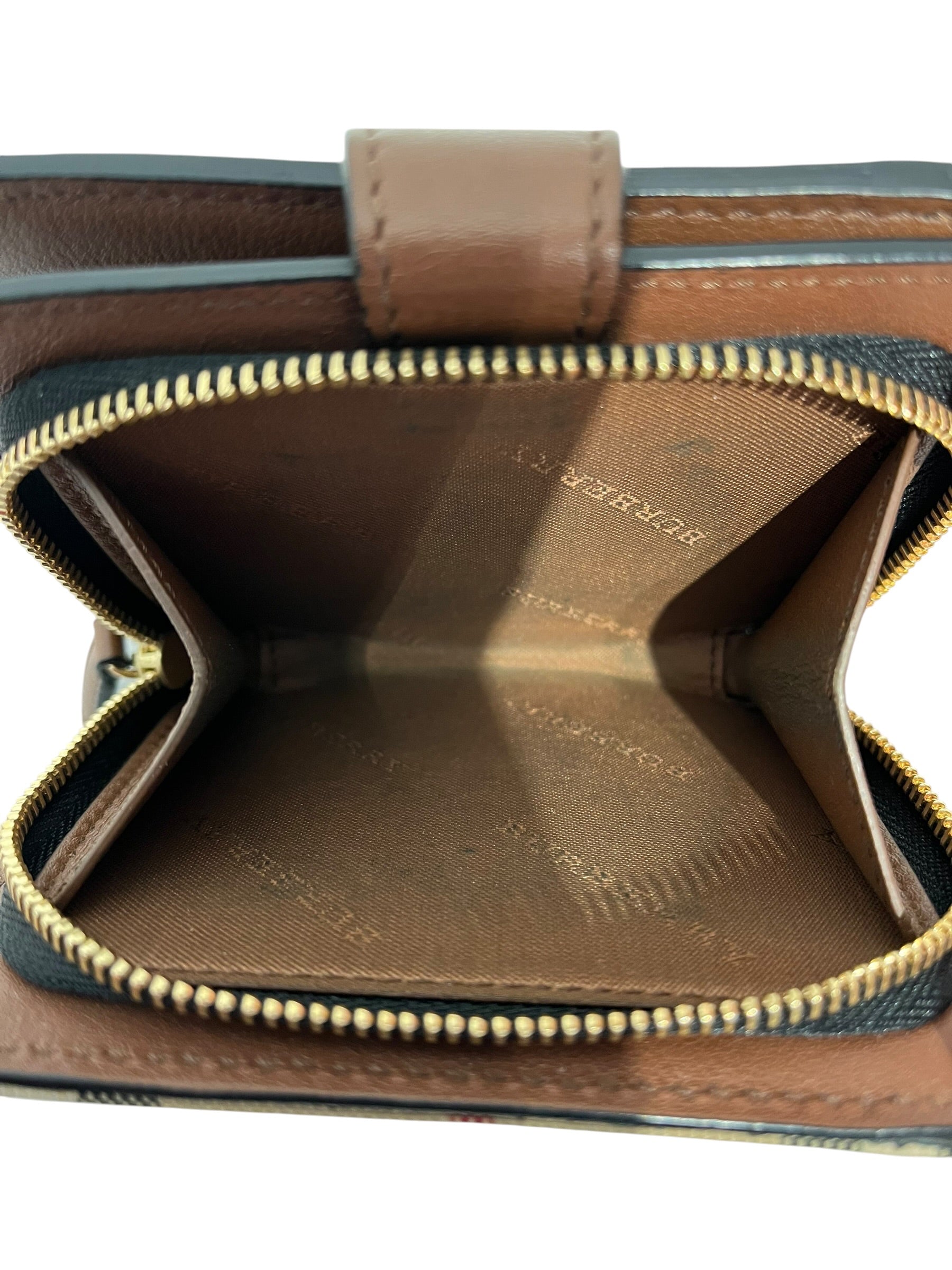 BURBERRY/Bifold Wallet/Gingham Check/Cotton/MLT/ view 6