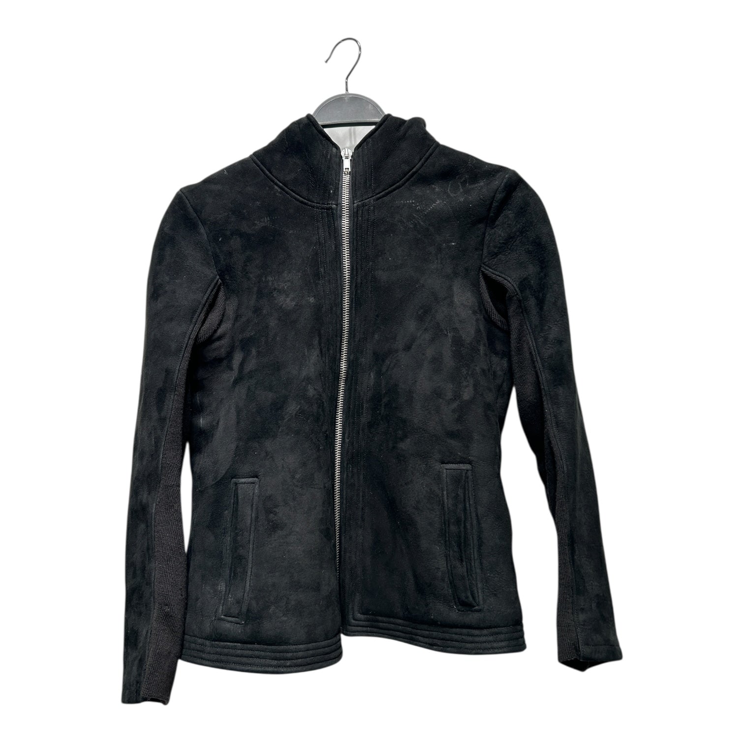 Rick Owens/Jacket/8/Leather/BLK/ view 1
