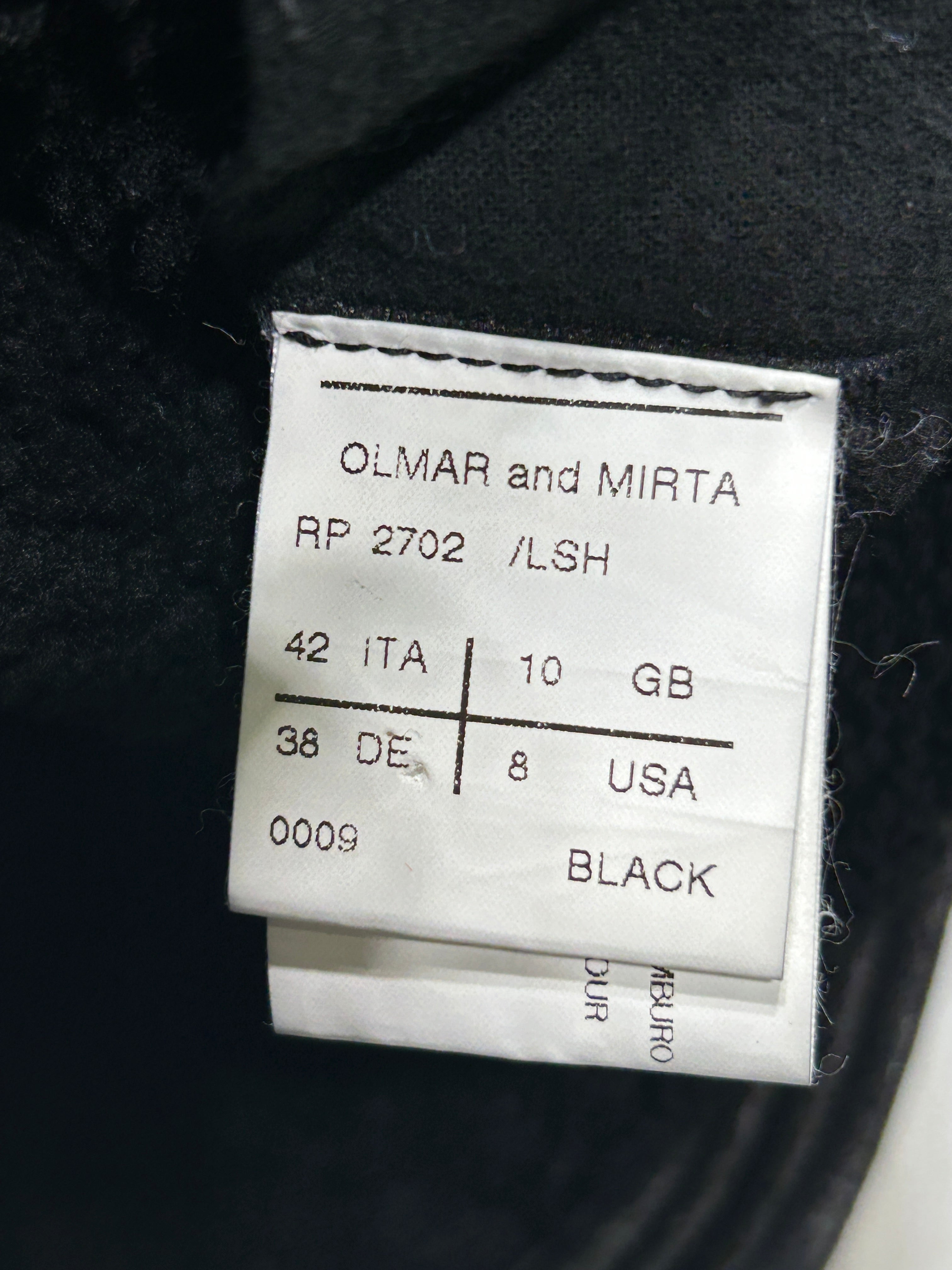 Rick Owens/Jacket/8/Leather/BLK/ view 3