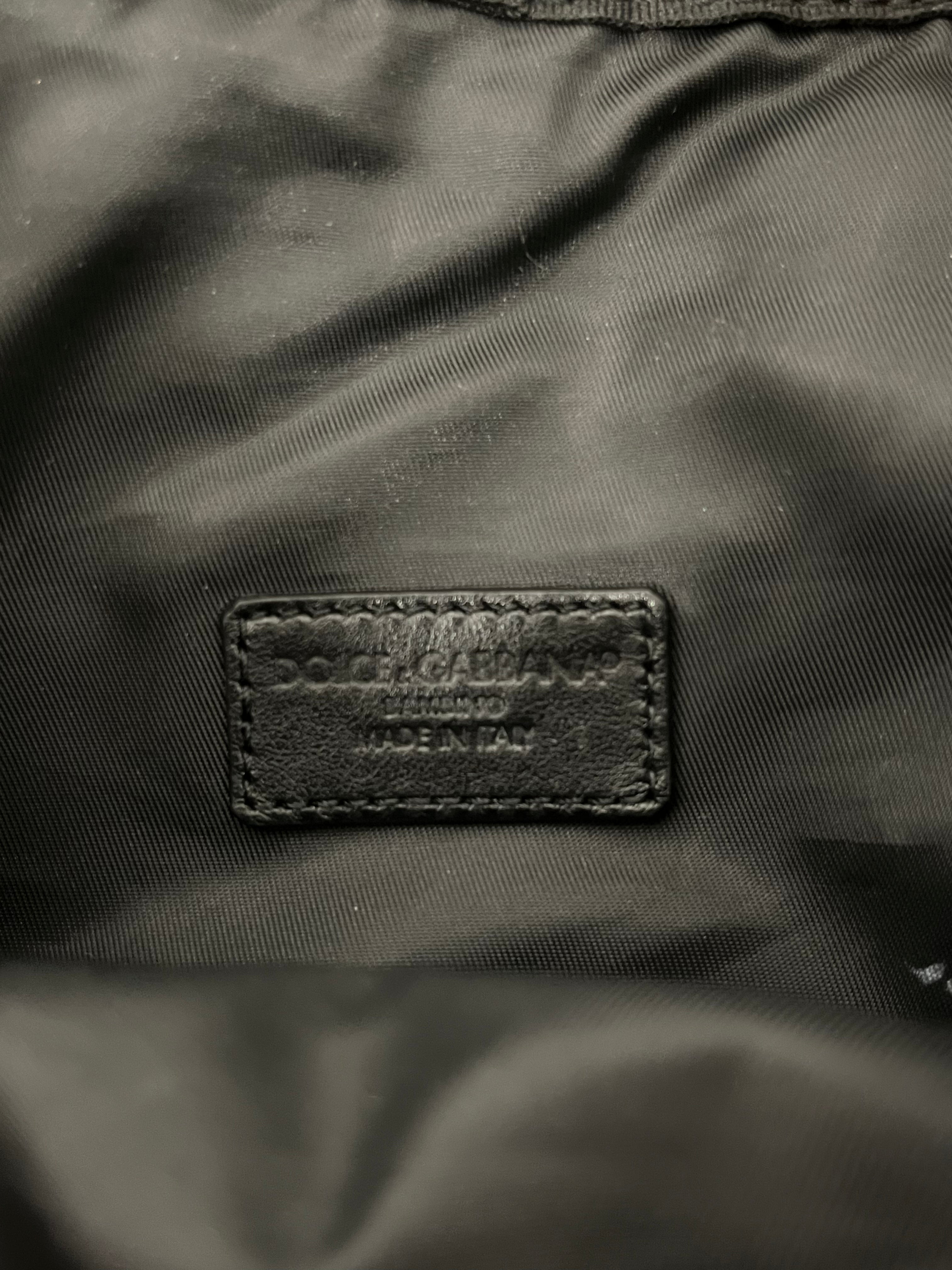 DOLCE&GABBANA/Bag/Nylon/BLK/D&G RUG SACK view 3