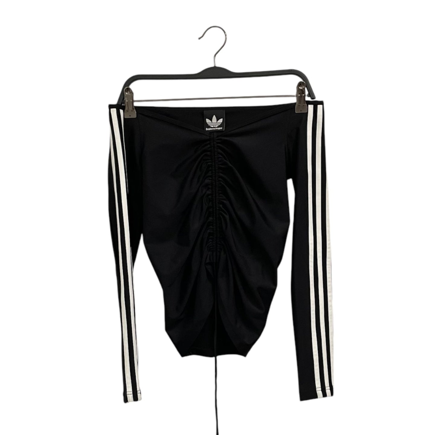 BALENCIAGA/LS T-Shirt/M/Polyester/BLK/ADIDAS RUCHING view 1