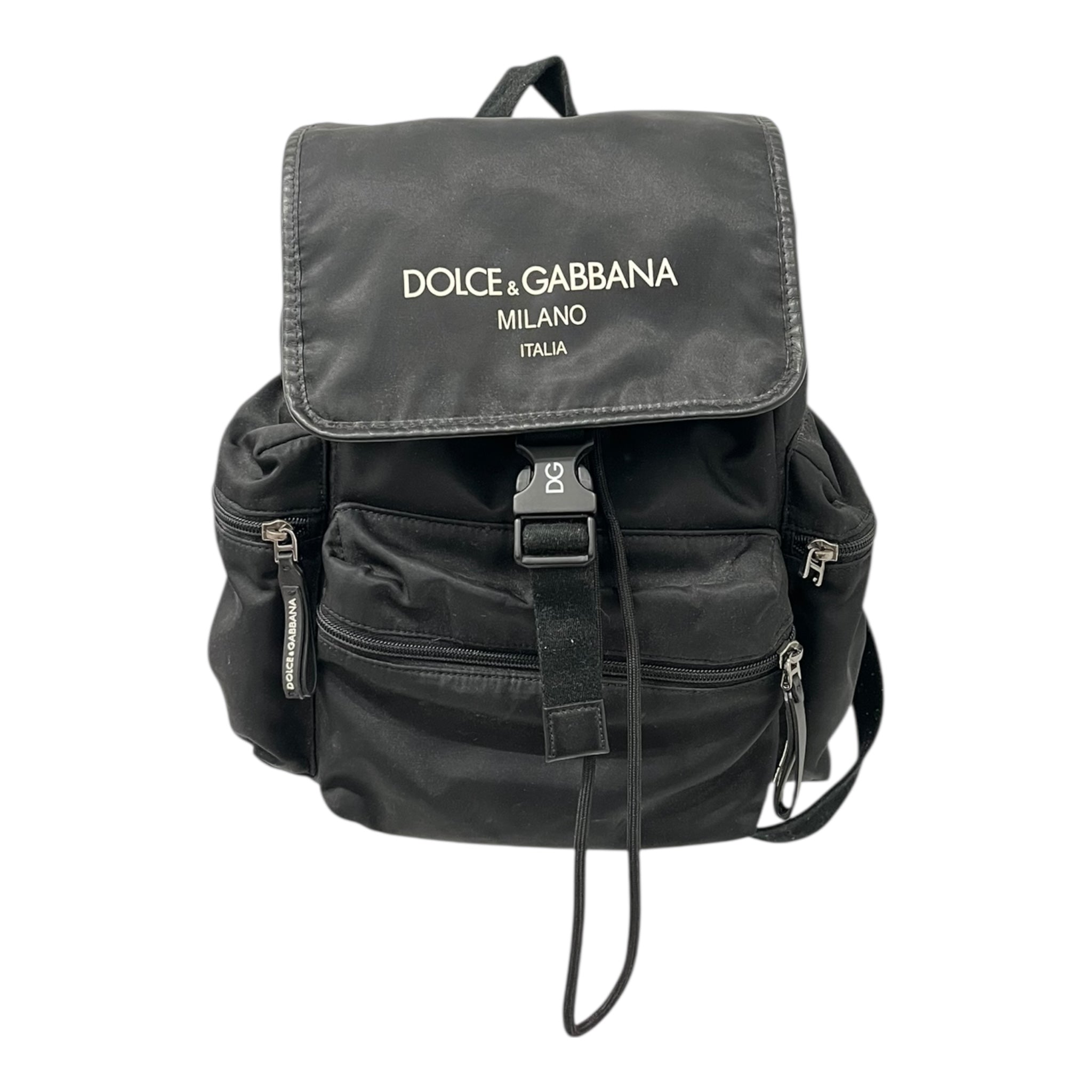 DOLCE&GABBANA/Bag/Nylon/BLK/D&G RUG SACK view 1