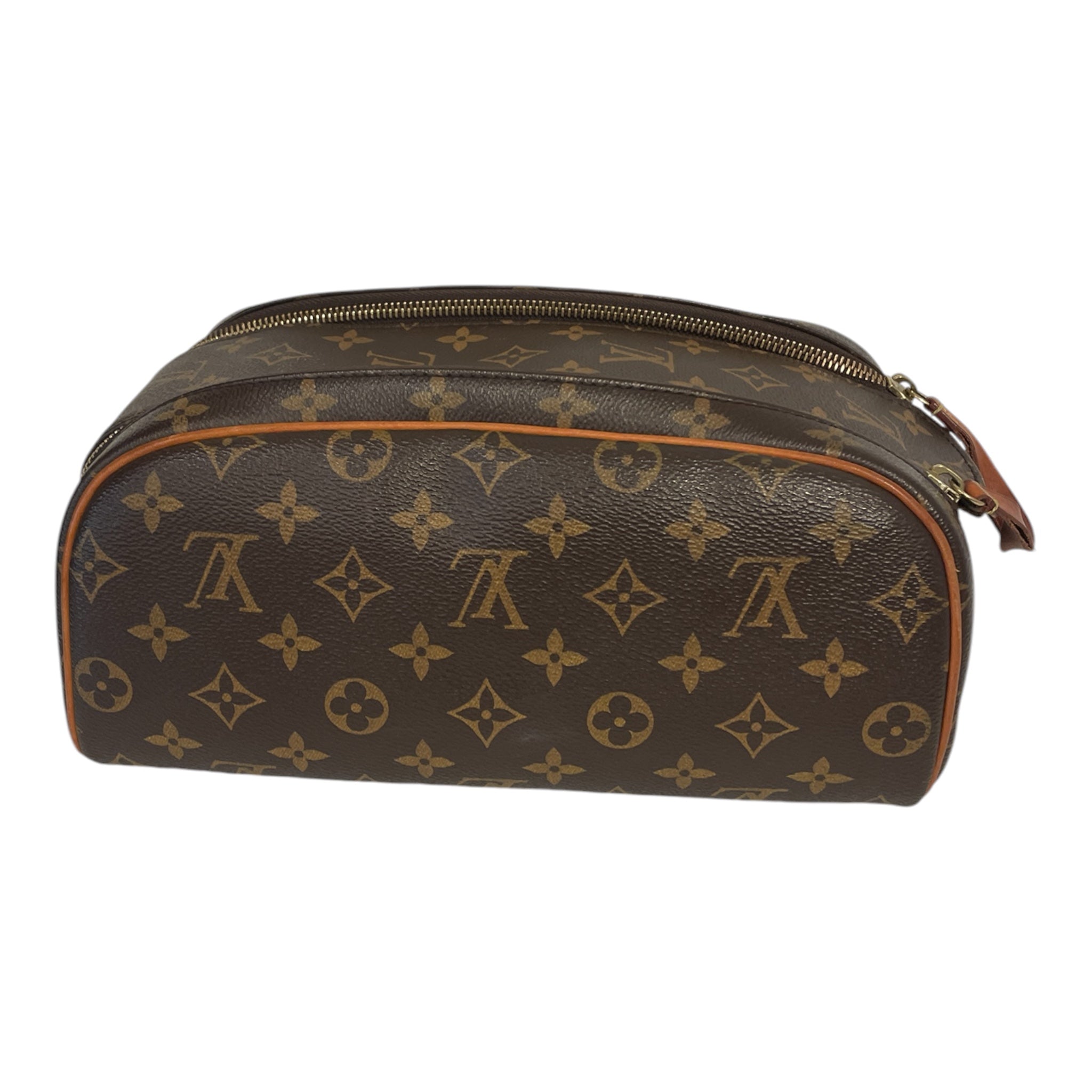 LOUIS VUITTON/Pouch/Monogram/Leather/BRW/t63qygb view 1