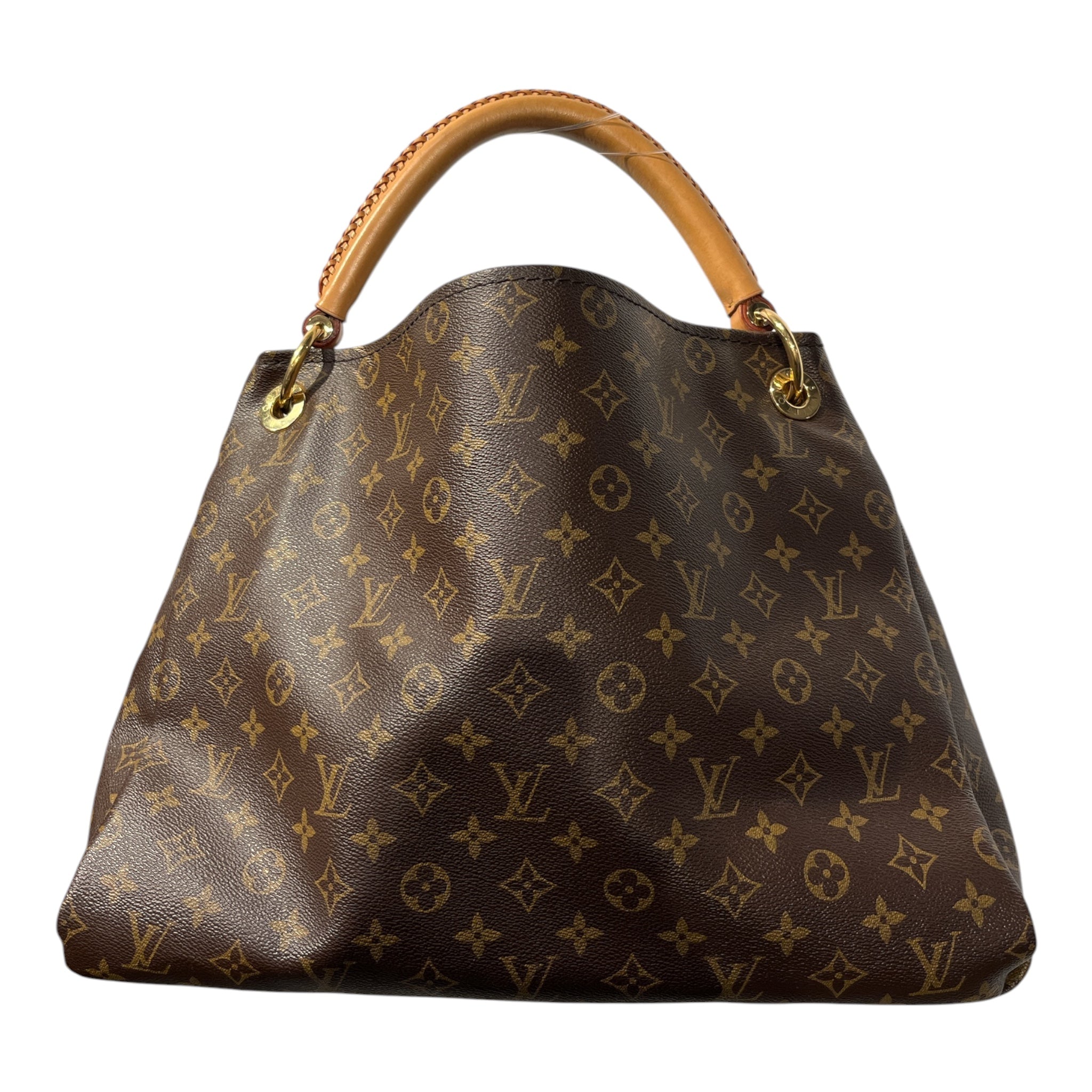 LOUIS VUITTON/Hand Bag/Monogram/Cotton/BRW/artsy MM view 1