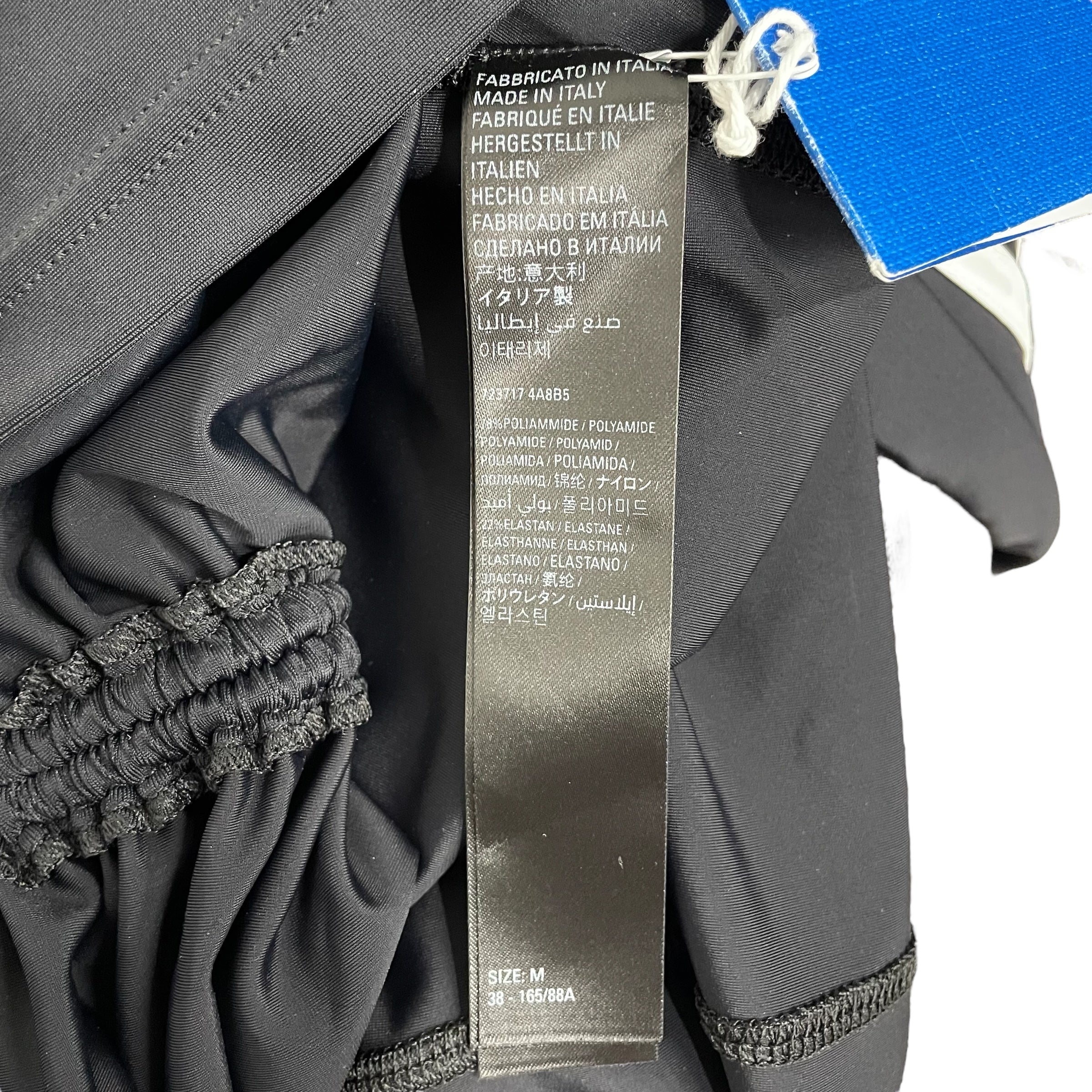 BALENCIAGA/LS T-Shirt/M/Polyester/BLK/ADIDAS RUCHING view 4