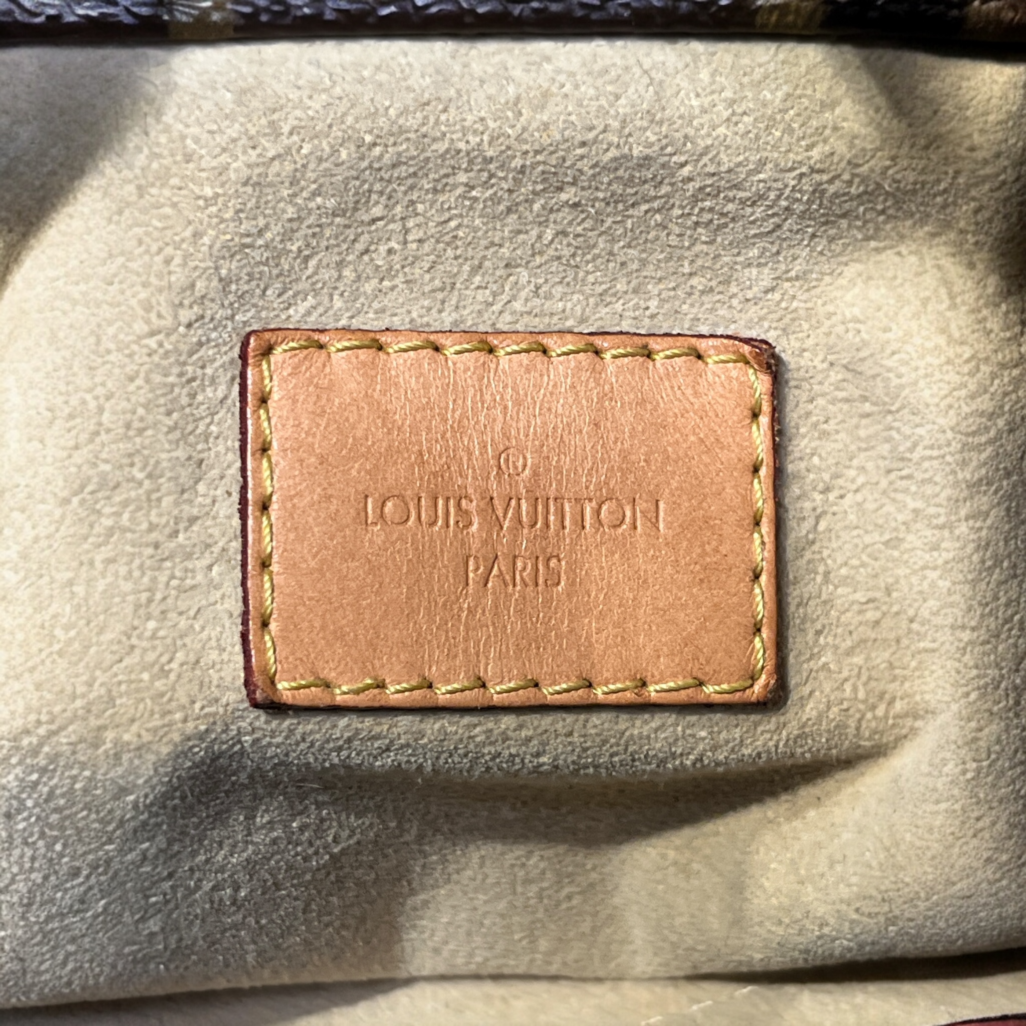 LOUIS VUITTON/Hand Bag/Monogram/Cotton/BRW/artsy MM view 4