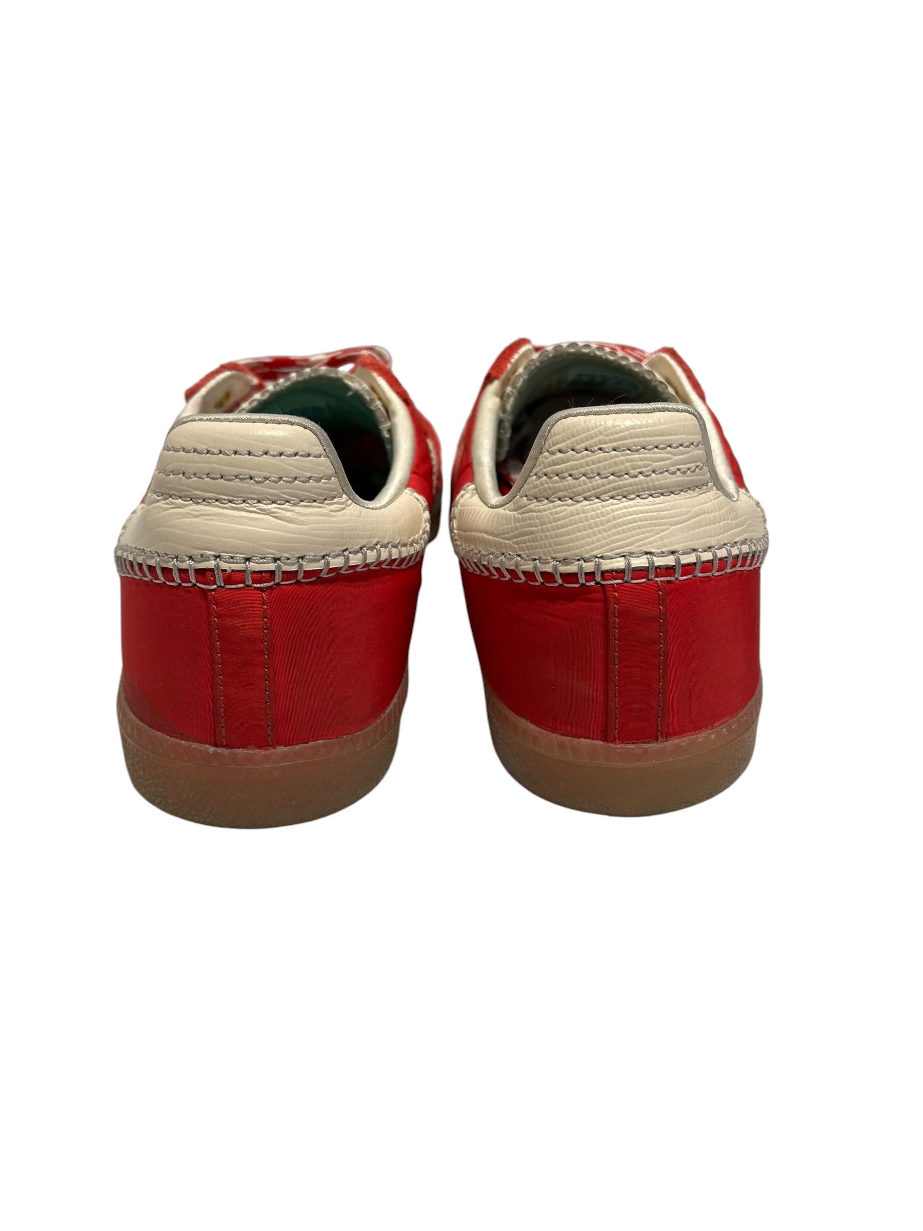 adidas/Low-Sneakers/US 10.5/Polyester/RED/WB Samba view 3