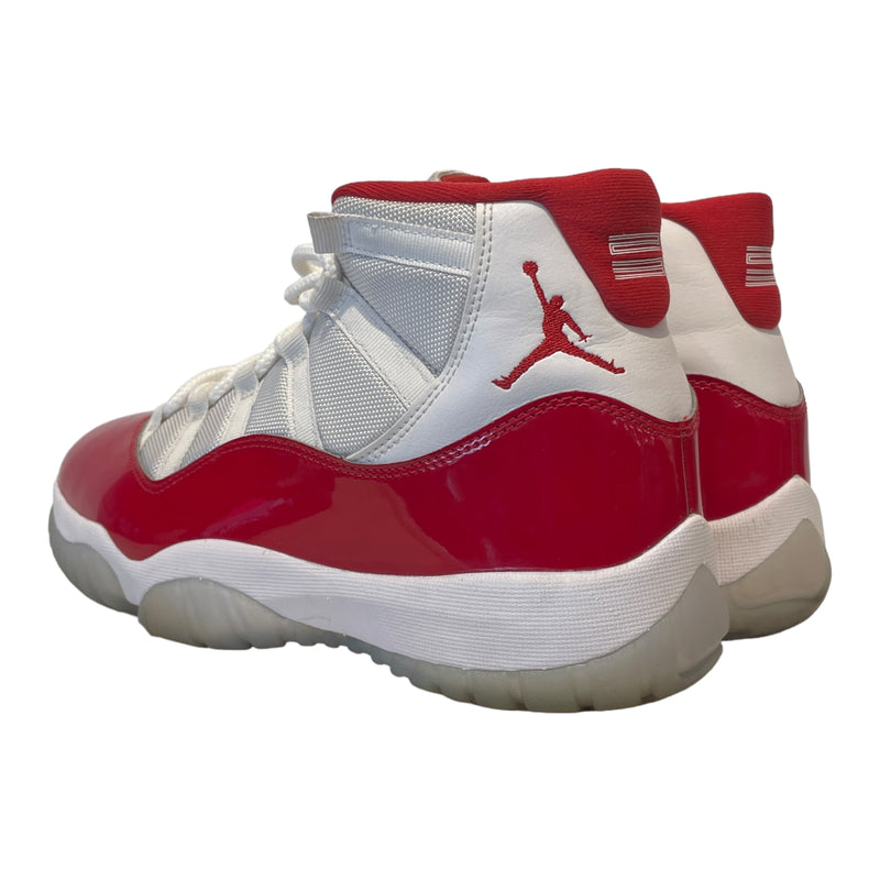 Jordan/Hi-Sneakers/US 9/Leather/RED/AJ 11 CHERRY