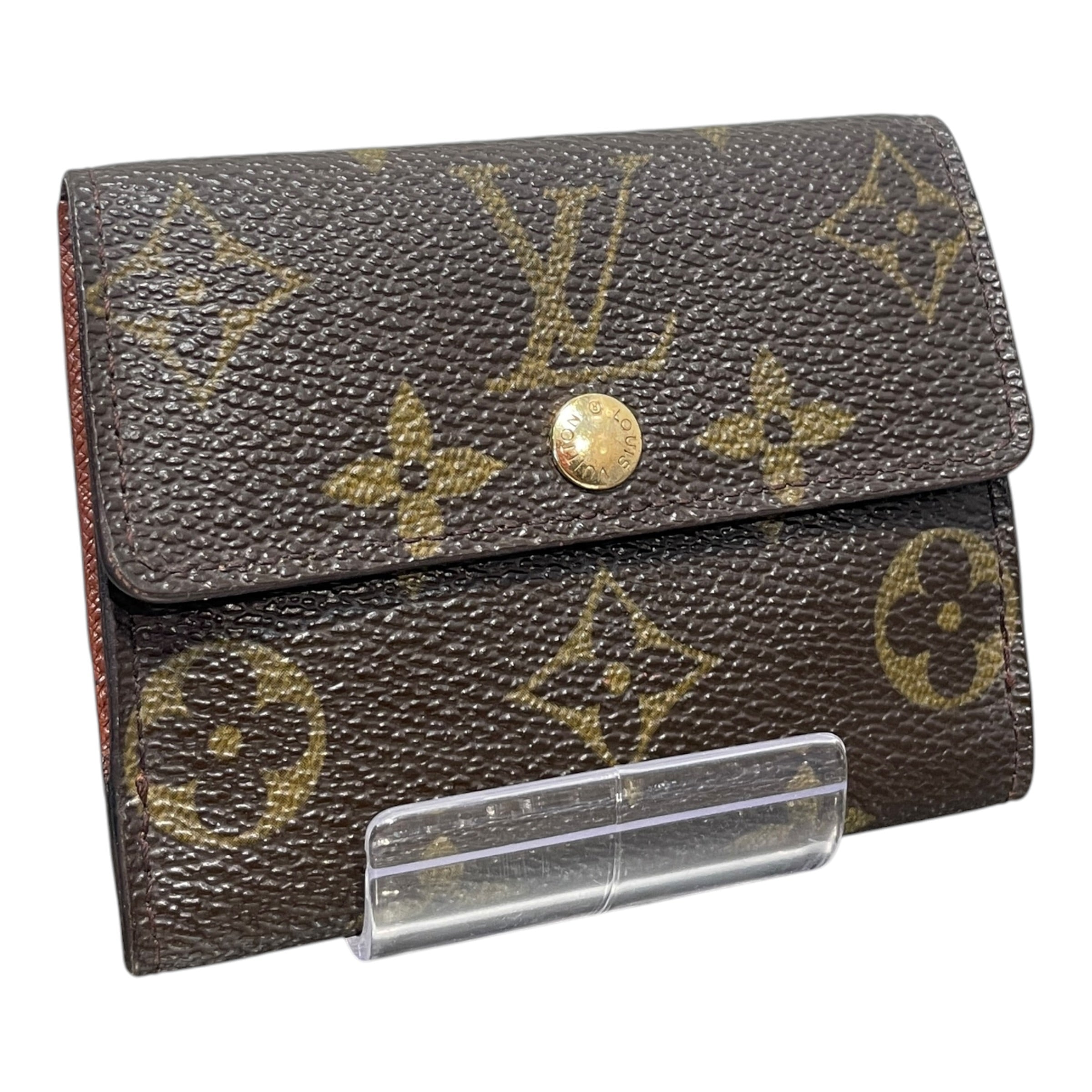LOUIS VUITTON/Wallet/Monogram/Leather/BRW/L's/Monogram Elise Wallet view 1